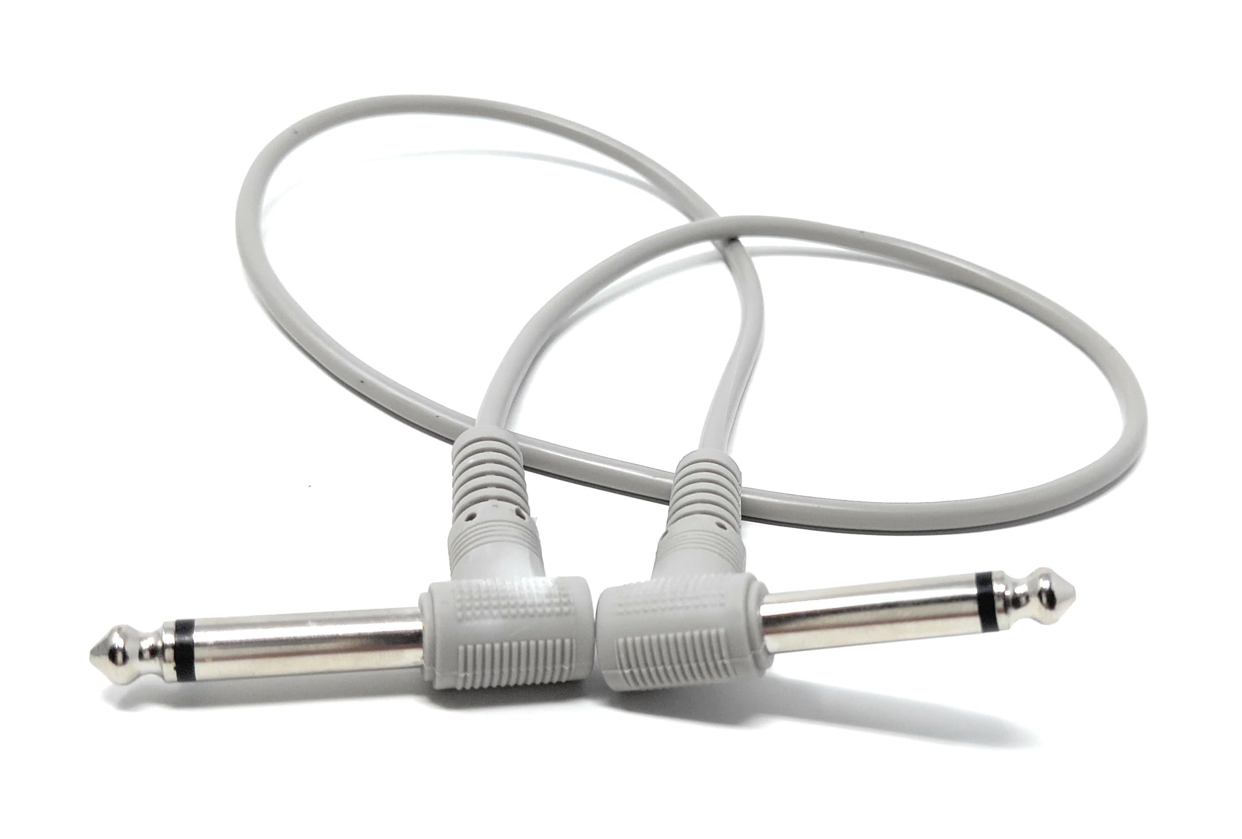 DRUT 6.35mm 1/4" TS Mono Jack to Jack Plug Lead for Guitar, Amplifiers, Music Instruments, Speakers, Microphone Cable