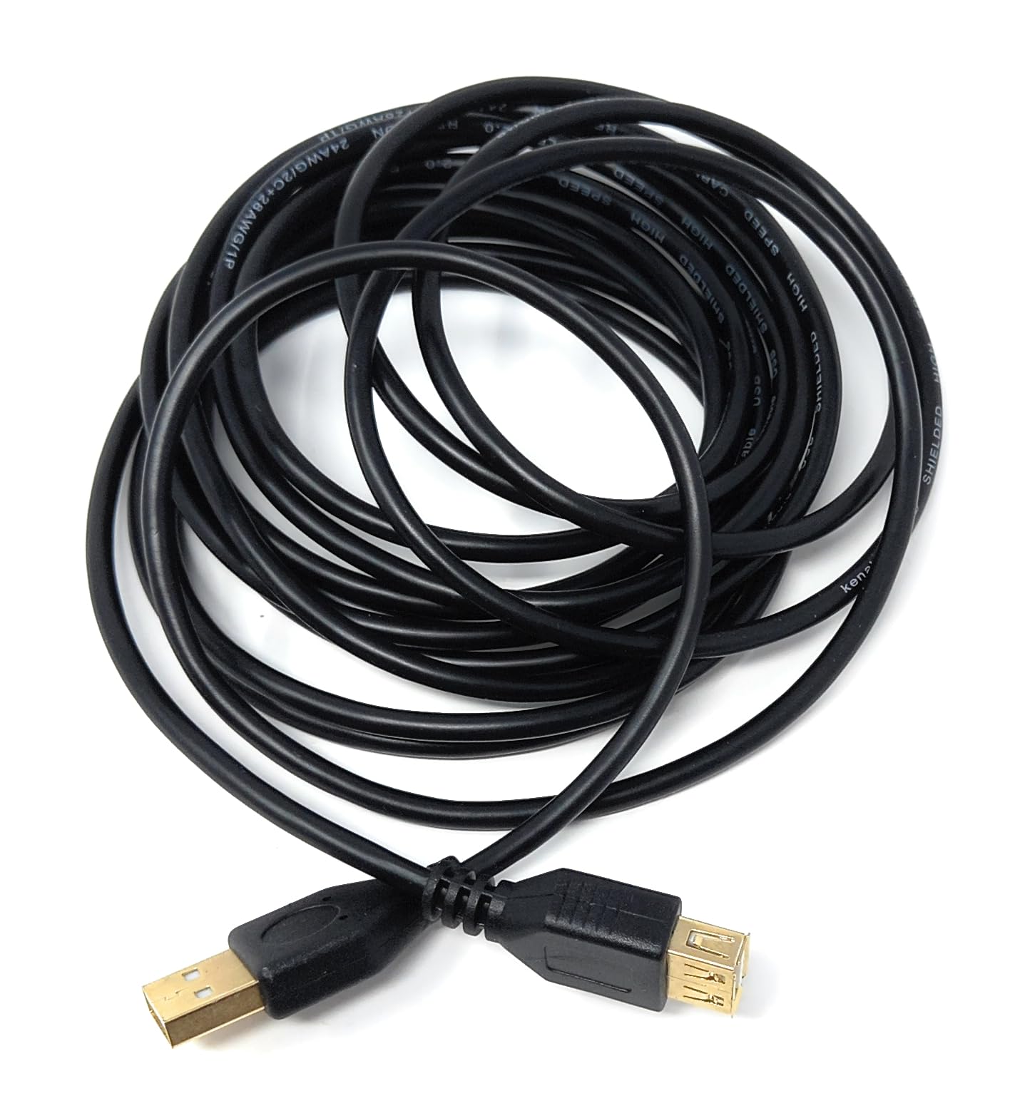 DRUT USB 2.0 Extension Lead 24AWG High Speed Cable A Plug to Socket Male to Female
