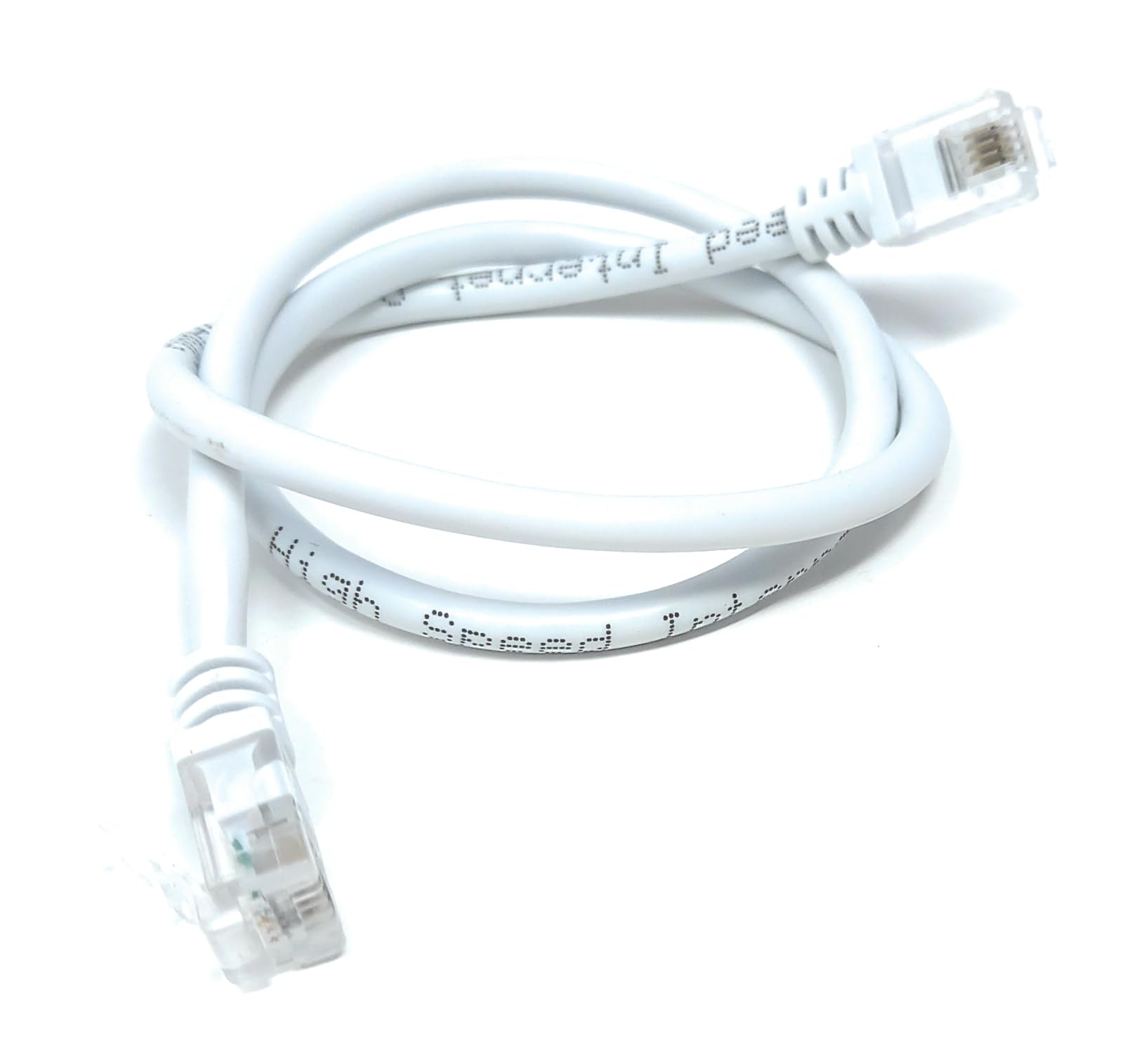 RJ11 to RJ11 ADSL 2 High Speed Broadband Modem Telephone Cable Transmits Data Up to 100 Mbits/sec, 26 AWG Supports Analogue or Digital (DSL/ISDN) Applications