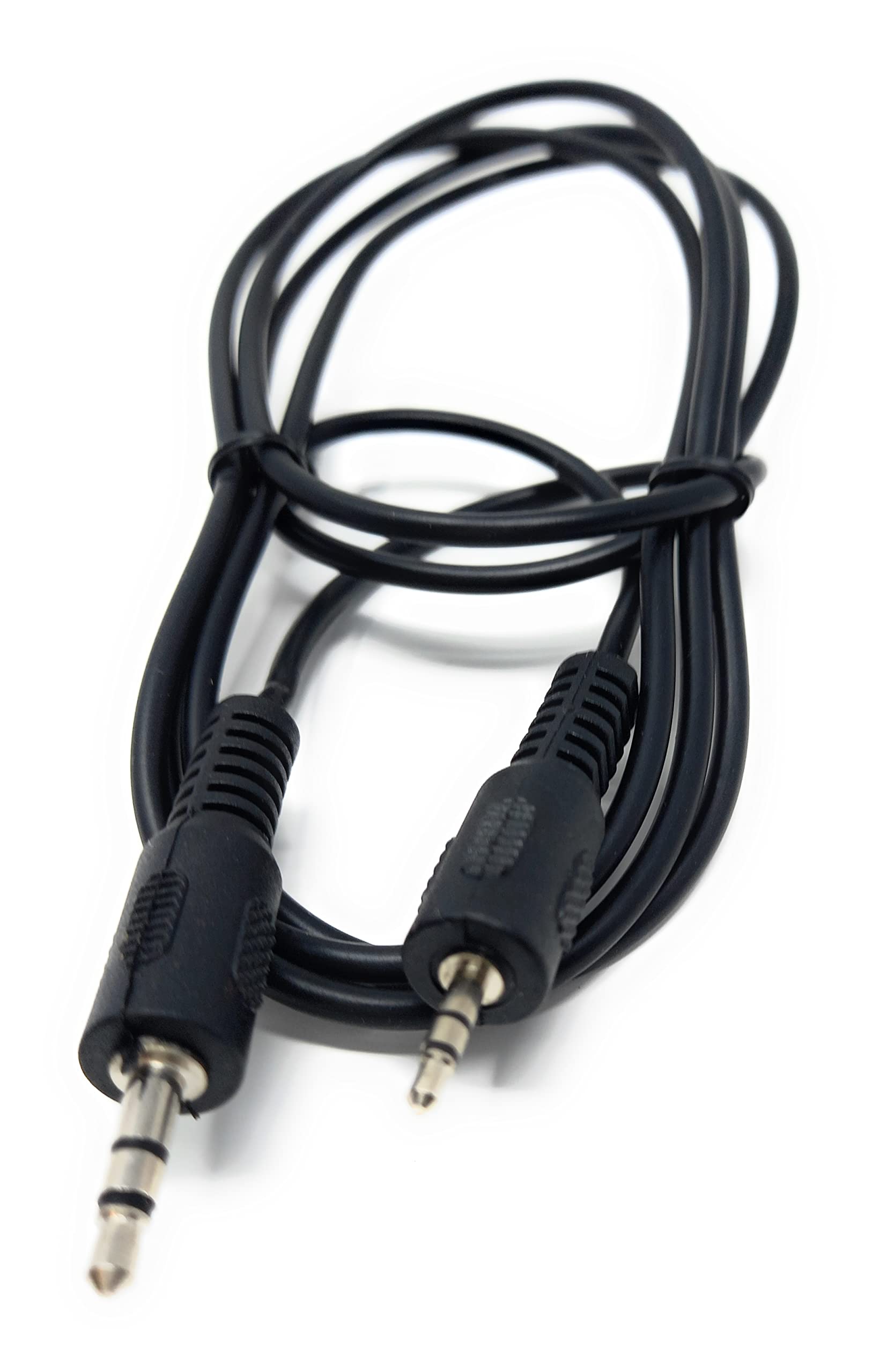 DRUT 2.5mm to 3.5mm 1/8'' Stereo Audio Jack Male to Male Cable, Auxiliary AUX Lead Cord