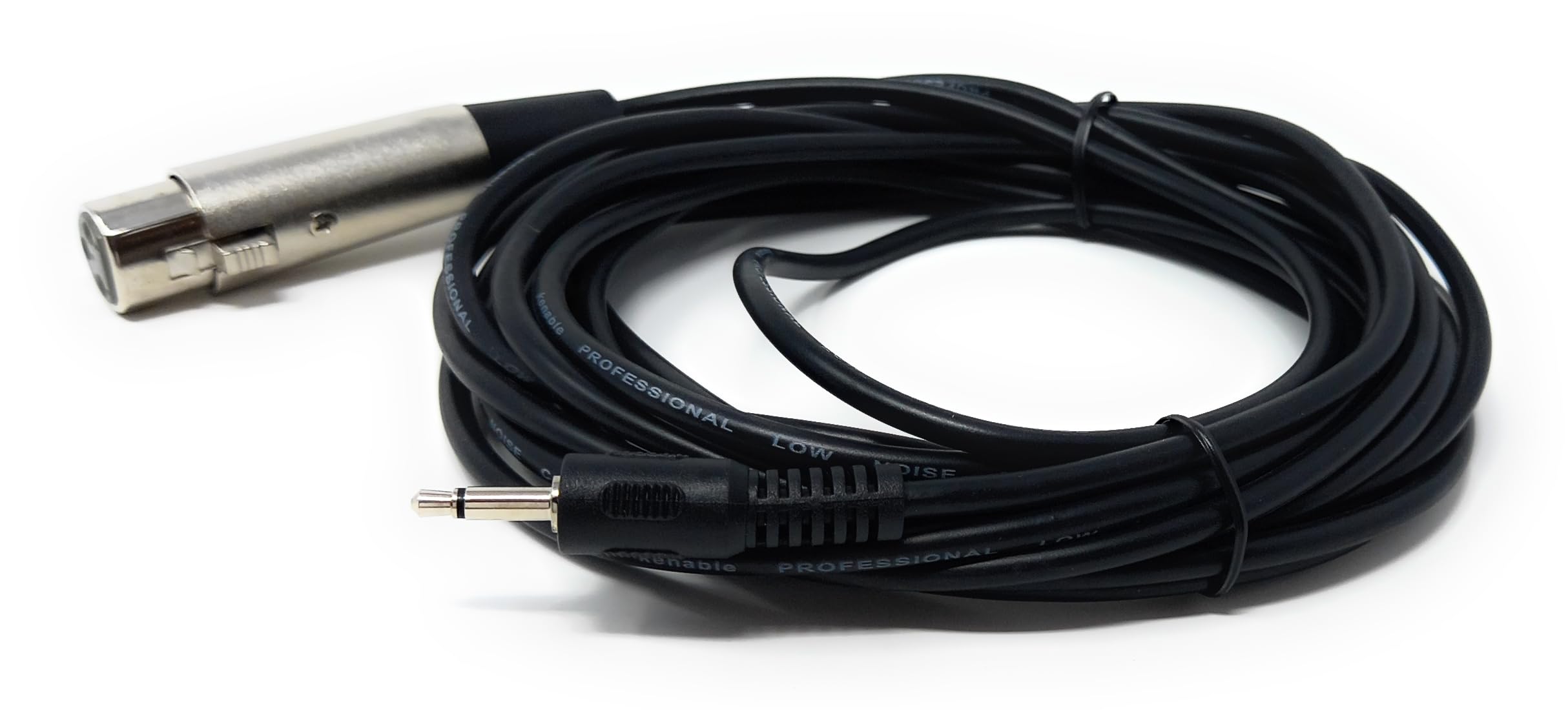 DRUT 3.5mm Mono AUX Jack to XLR Female Socket Microphone Lead Cable