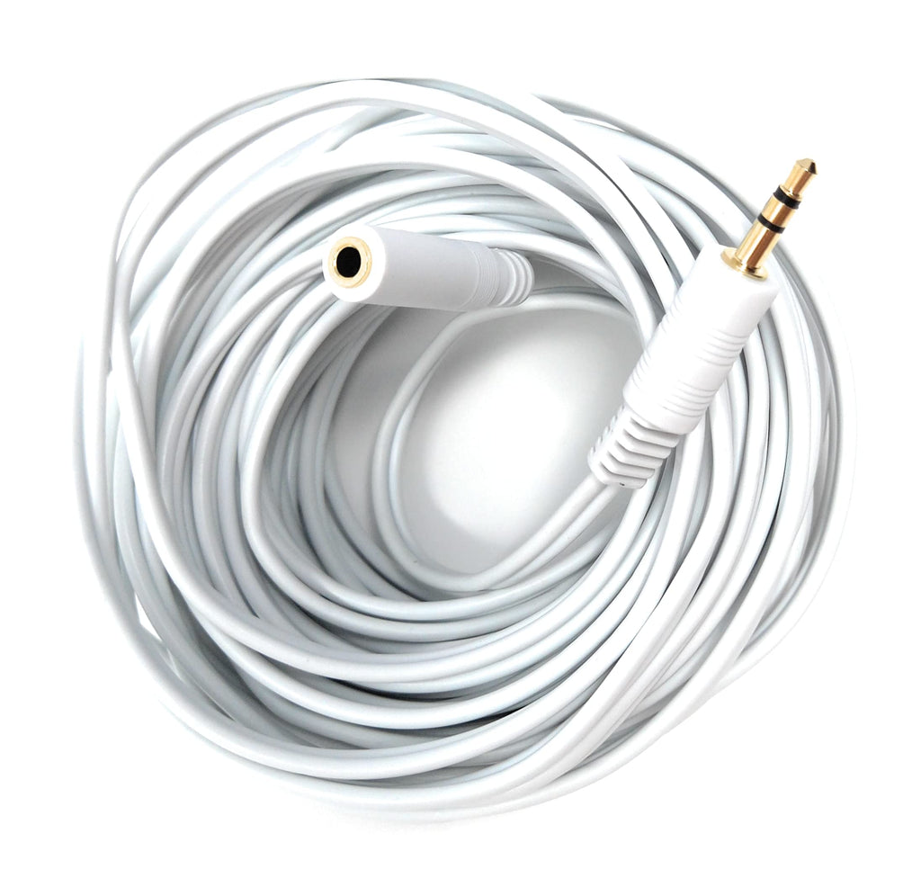 DRUT 3.5mm to 3.5mm Stereo Audio Extension Cable Lead Male to Female Gold Connectors