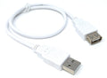 DRUT USB Male to USB Female 2.0 24AWG High Speed EXTENSION Cable A Plug to Socket