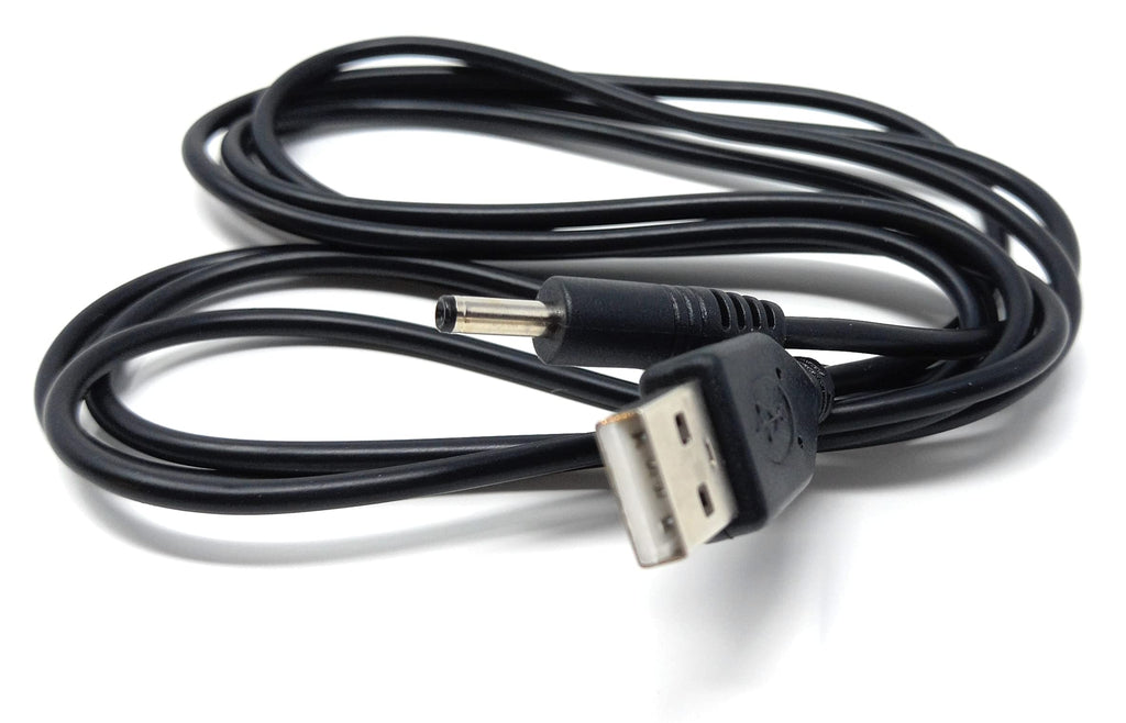 DRUT USB to 2.1mm x 5.5mm 2.0 5v 2A 2000mA DC Power Cable