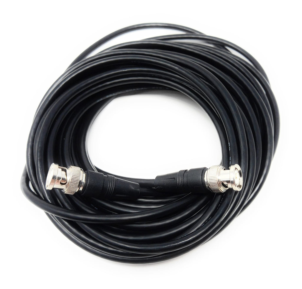 DRUT BNC Male to BNC Male Coax Lead 50 Ohm RG58/58U Coaxial Cable for Analogue and Serial Digital Interface Video Signals and CCTV Camera Equipment
