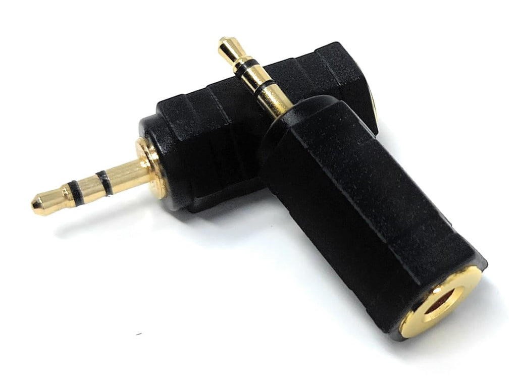DRUT 2.5mm Stereo Jack to 3.5mm Socket Plug Audio Adapter Cable Converter