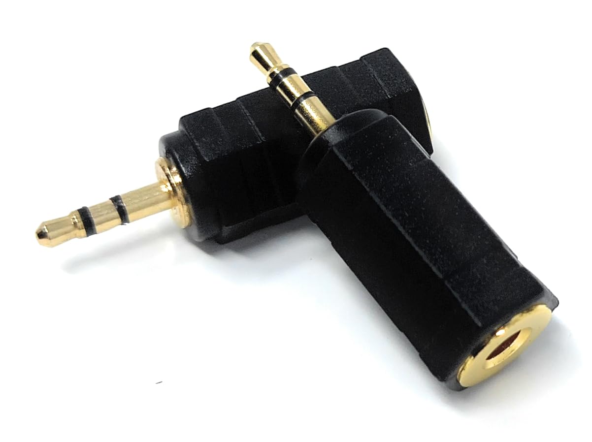 DRUT 2.5mm Stereo Jack to 3.5mm Socket Plug Audio Adapter Cable Converter