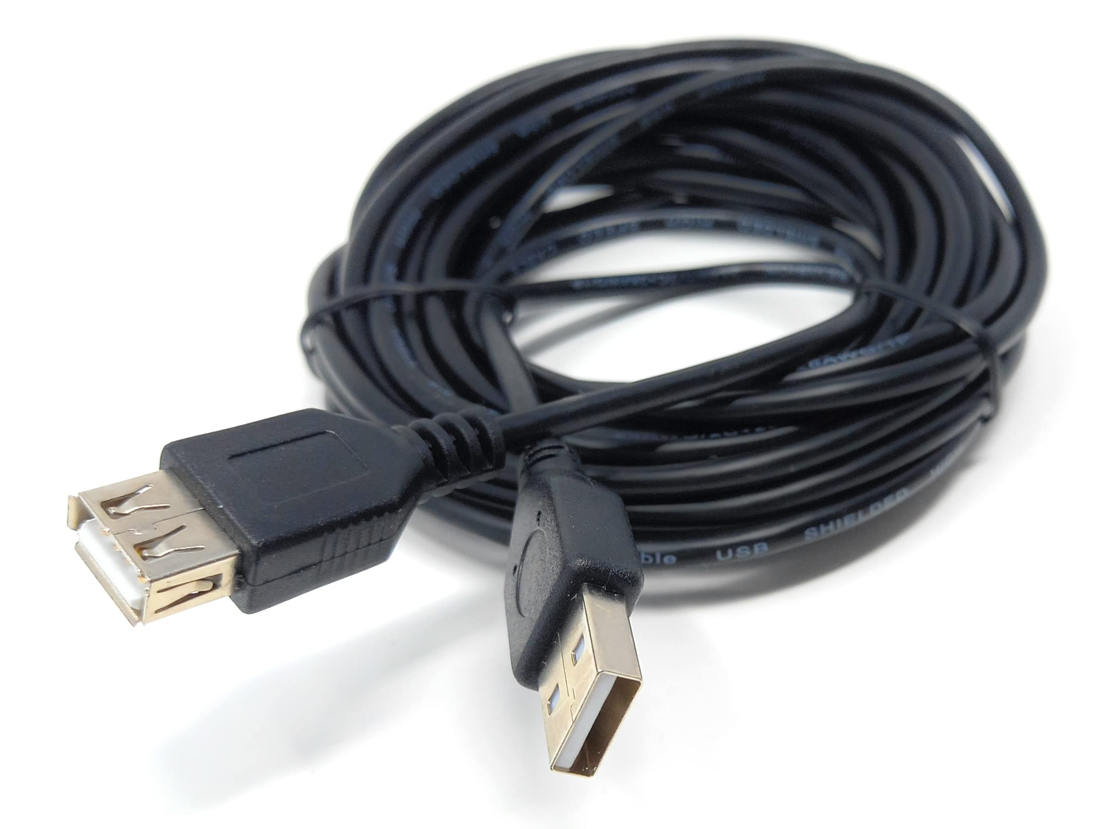DRUT USB Male to USB Female 2.0 24AWG High Speed EXTENSION Cable A Plug to Socket