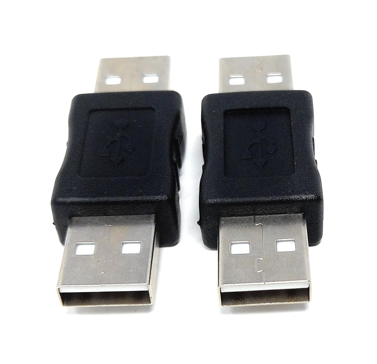 DRUT USB Coupler 2.0 Male to Male Converter Adapter Connector, Gender Changer, Cable Lead Joiner