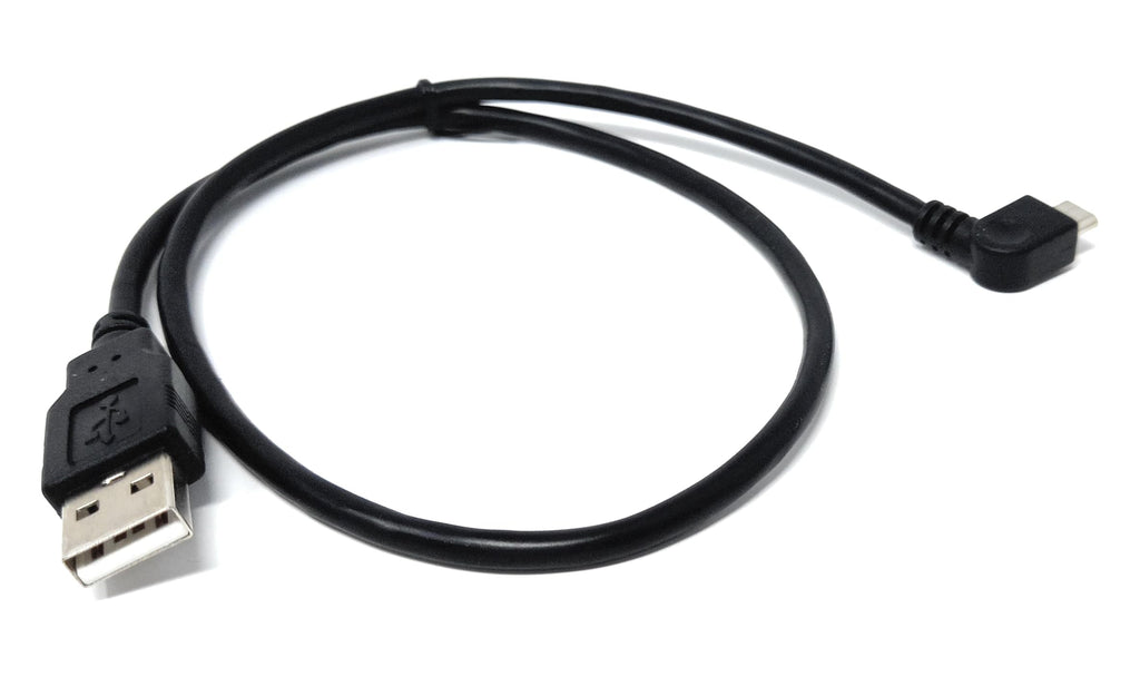 USB 2.0 to Micro USB B Right Angled Data & Charging Cable 24AWG