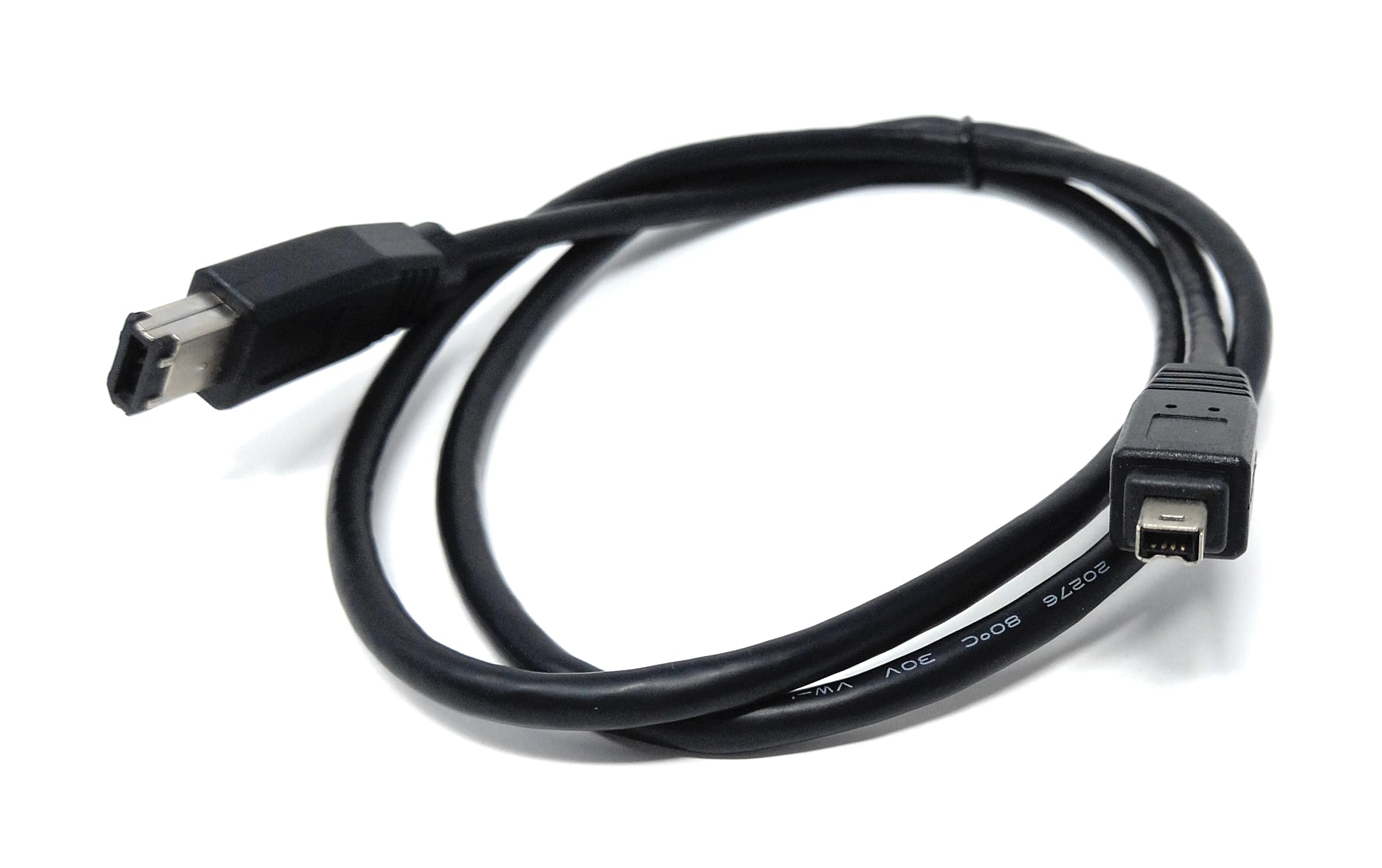 DRUT Firewire 6 Pin to 4 Pin Male Cable (400 IEEE 1394) Lead for Connecting Digital Camera, Camcorders to a PC or Laptop