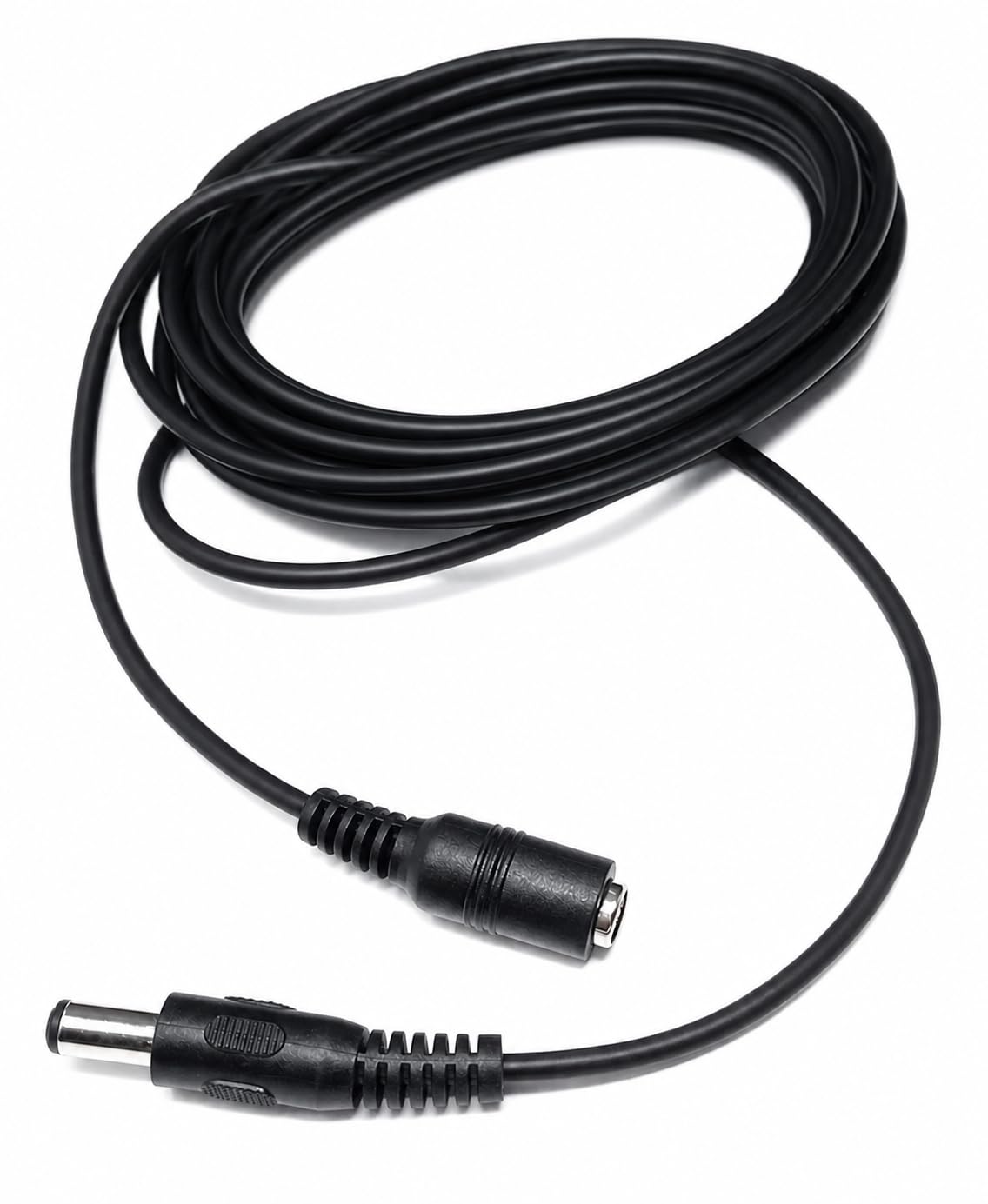 5.5mm x 2.1mm DC Power Plug to Socket, Male to Female CCTV, LED, Modem Router, Music Instruments Extension Lead Cable