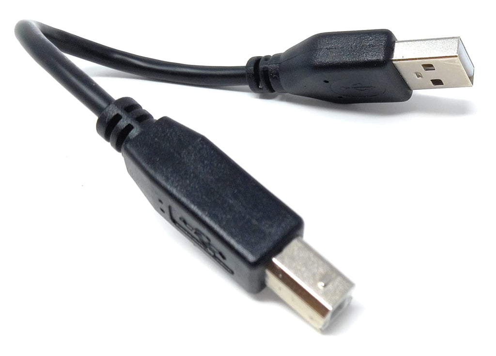 DRUT USB A to B 2.0 24AWG High Speed Cable Lead for Printer, Scanner, Music Instrument