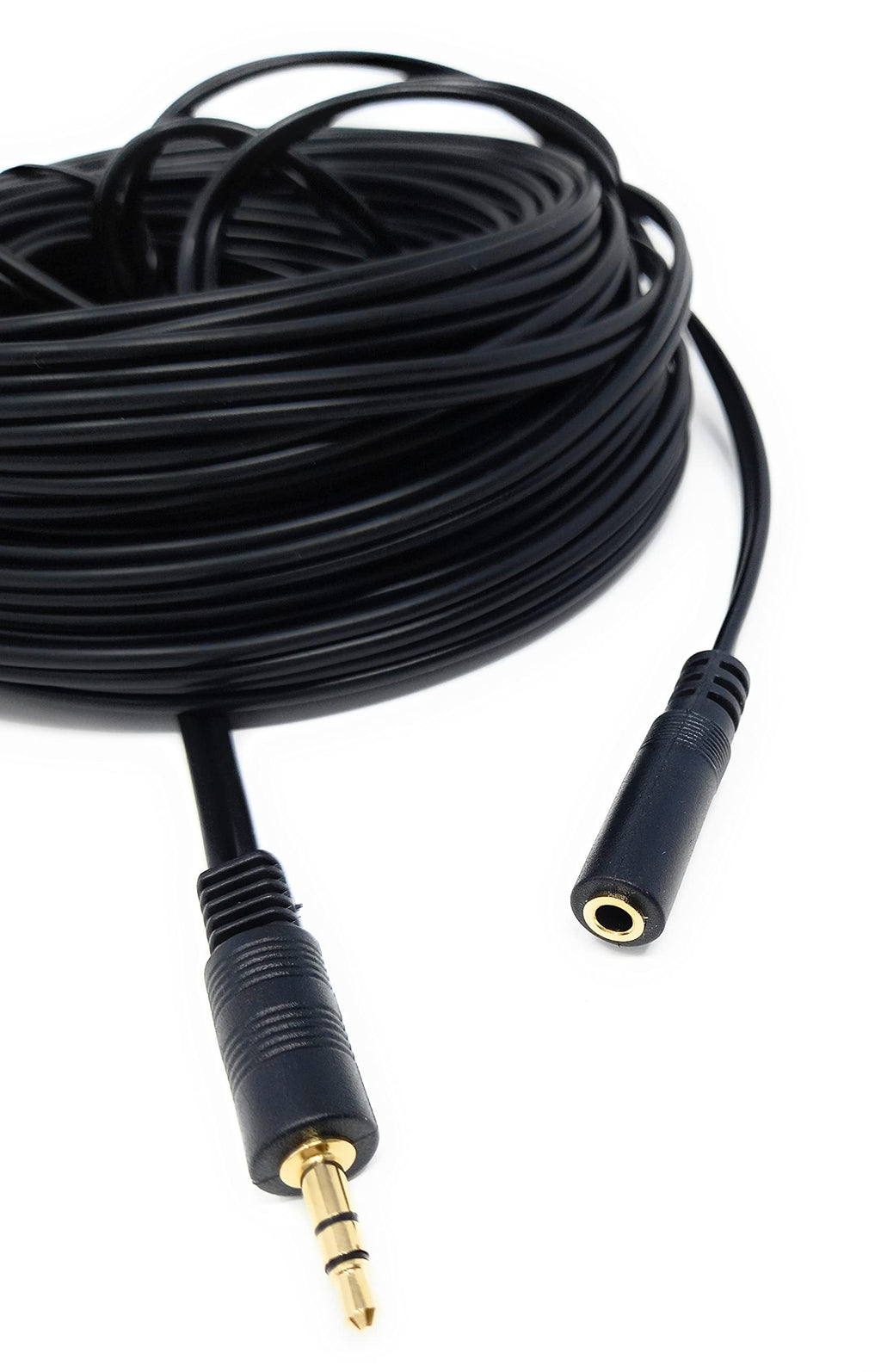 DRUT 3.5mm to 3.5mm Stereo Audio Extension Cable Lead Male to Female Gold Connectors