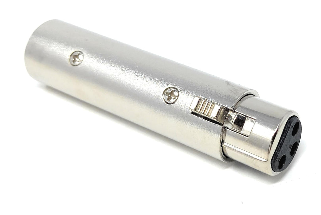5-Pin XLR Male to 3-Pin XLR Female DMX Converter Adapter – Audio Connector for DMX Stage Lighting, Dimmer Console, Microphone