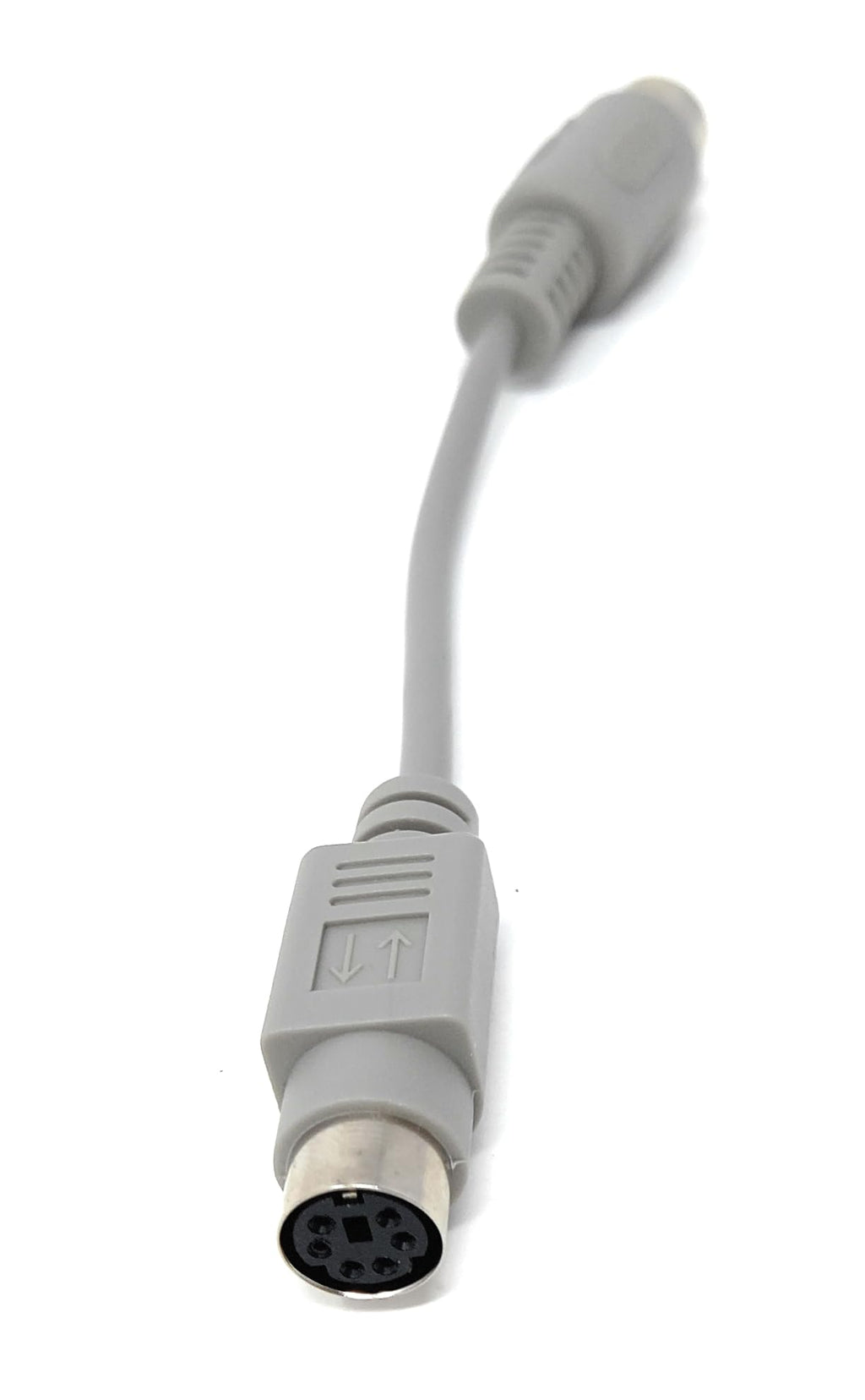 5-Pin DIN Male to 6-Pin Mini DIN Female Adapter Cable – 15cm MIDI Converter Lead for Musical Instruments, Keyboards, AT to PS/2 Device Conversion