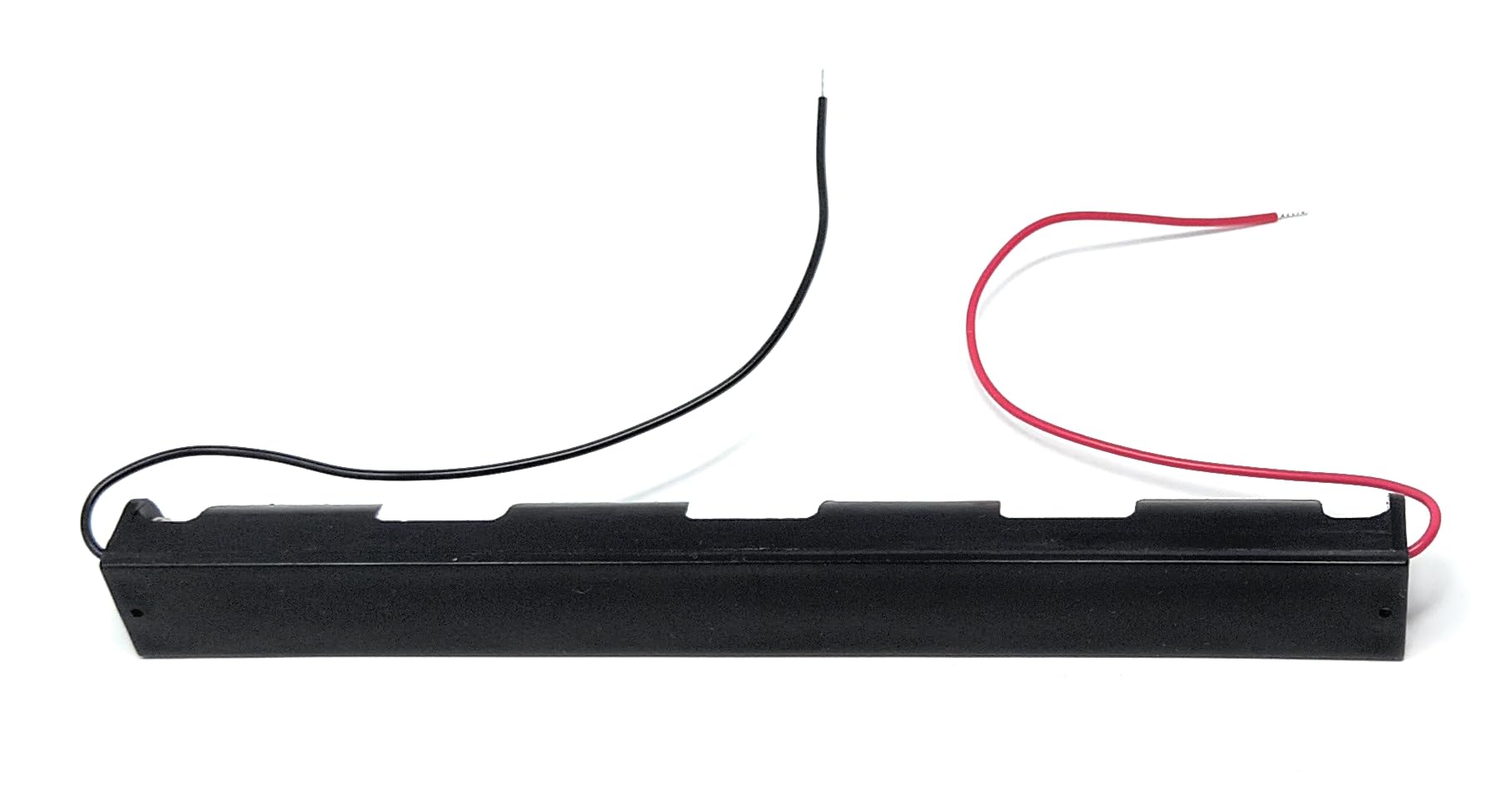 3 x AA Battery Holder Housing, Coil Spring Contact, 15cm Wired Leads