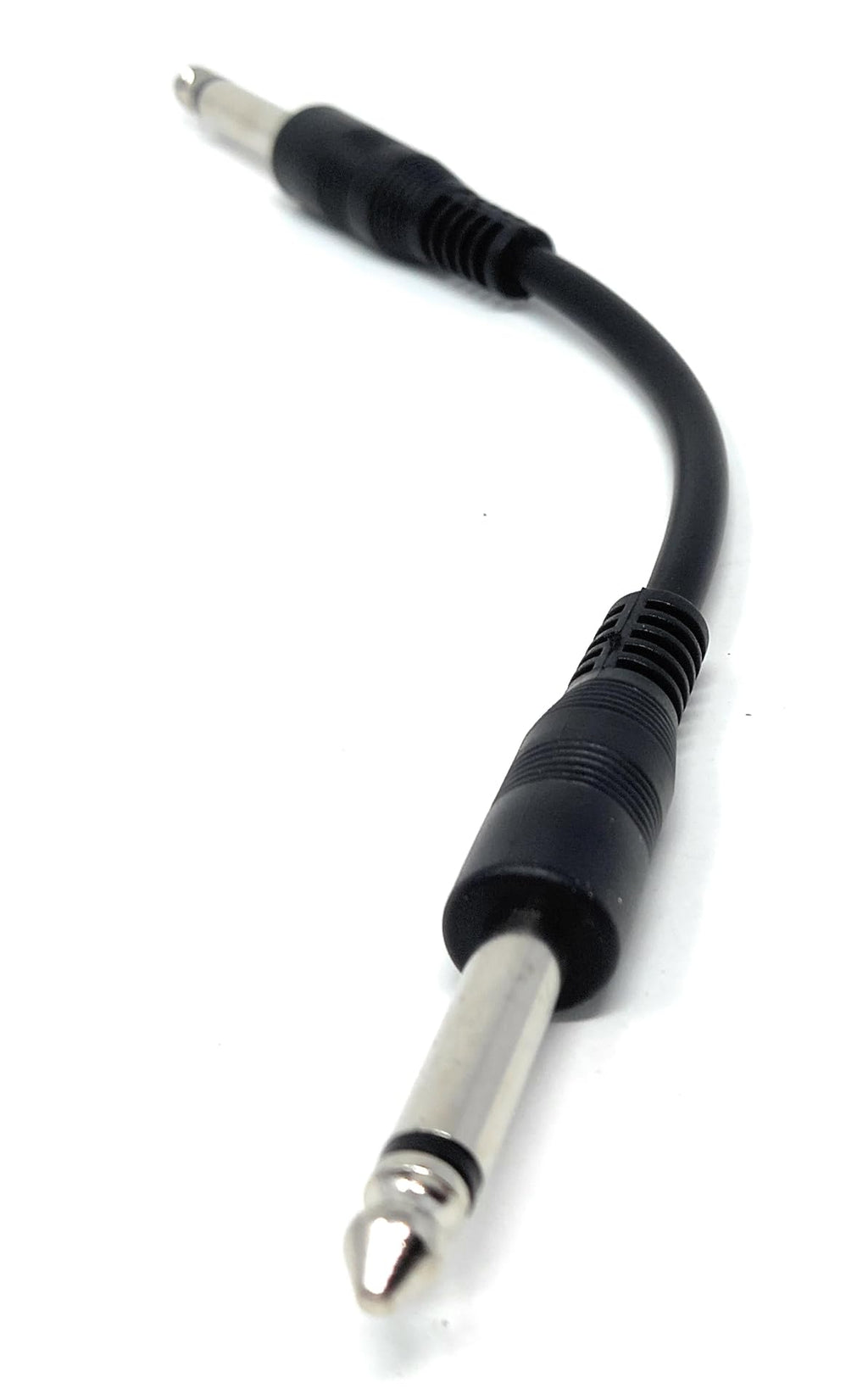 DRUT 6.35mm 1/4" TS Mono Jack to Jack Plug Lead for Guitar, Amplifiers, Music Instruments, Speakers, Microphone Cable