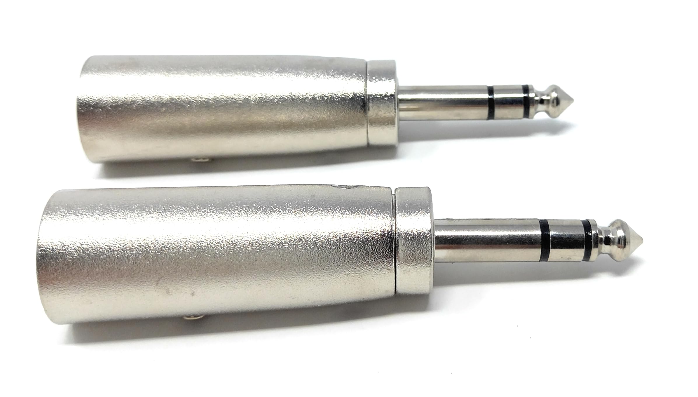 DRUT 6.35mm Stereo Jack to XLR Male Adapter, Audio Cable Converter for Instruments, Microphones, and DJ Equipment