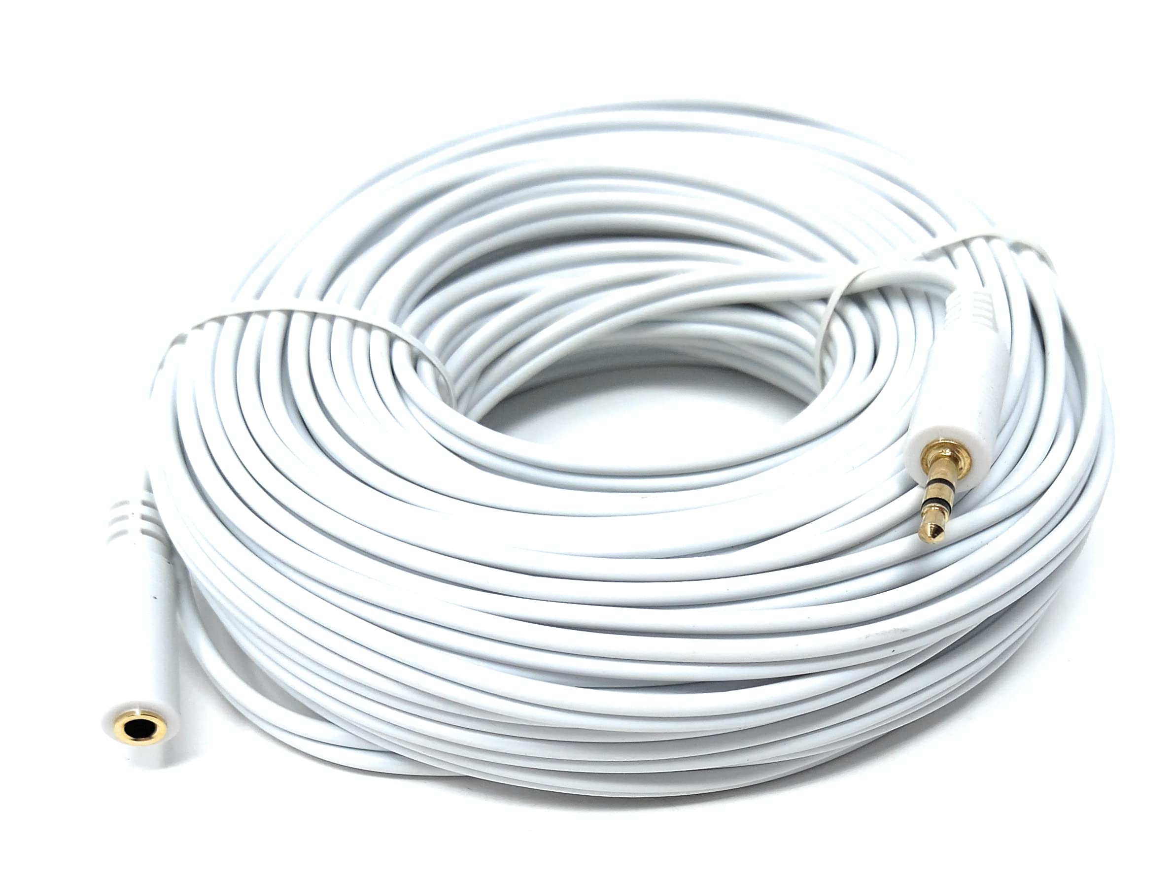 DRUT 3.5mm to 3.5mm Stereo Audio Extension Cable Lead Male to Female Gold Connectors