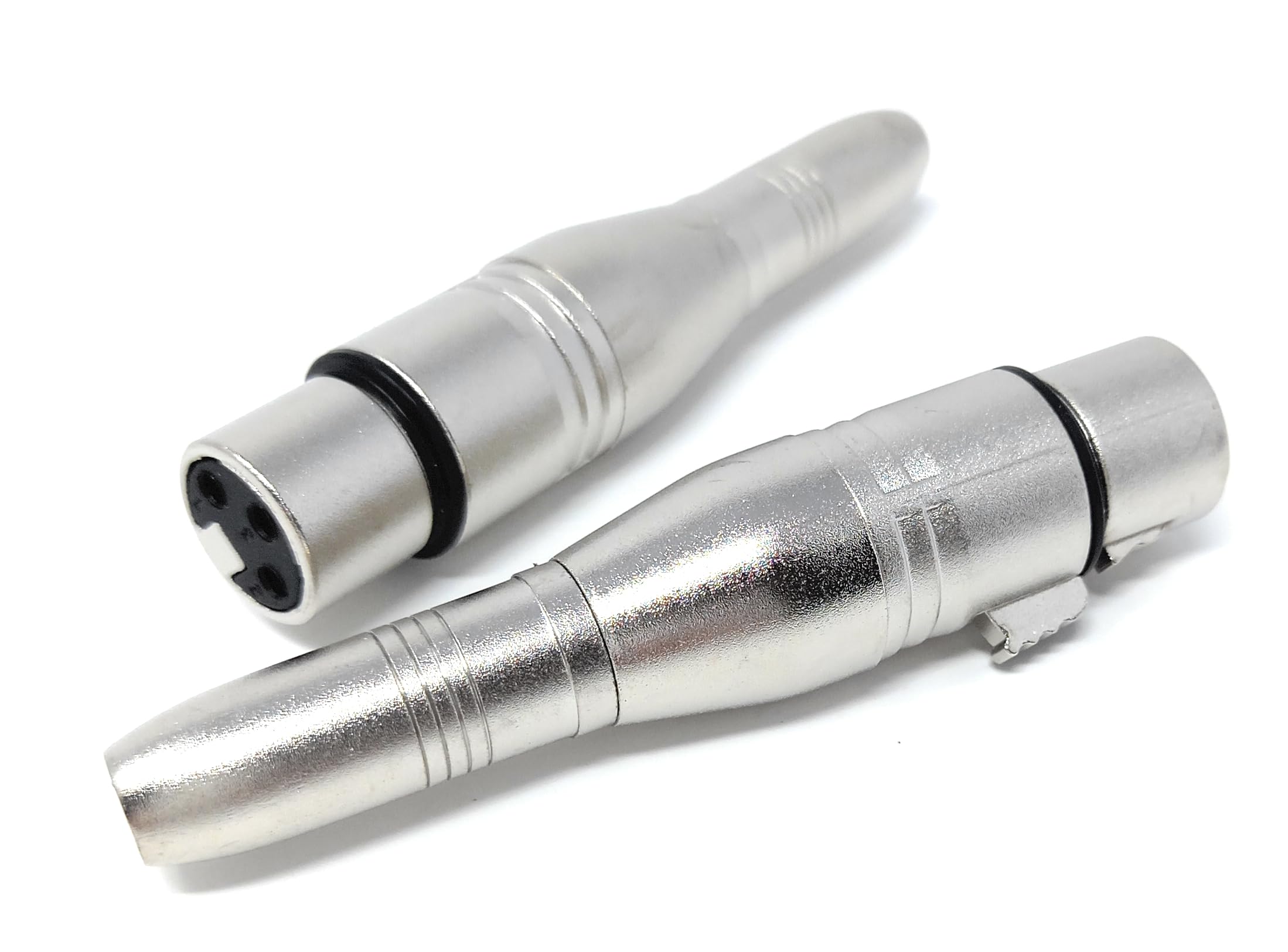 DRUT XLR Female 3pin to 6.35mm Balanced Jack Socket Adapter Cable Converter