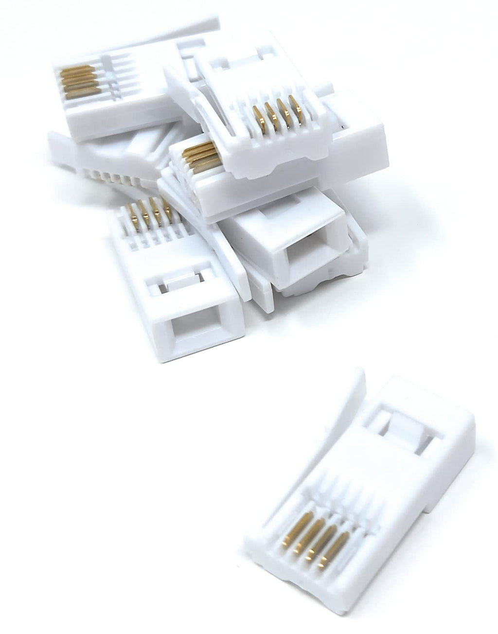 10pcs BT 4 Way Wire 431A Telephone Crimp End Connectors