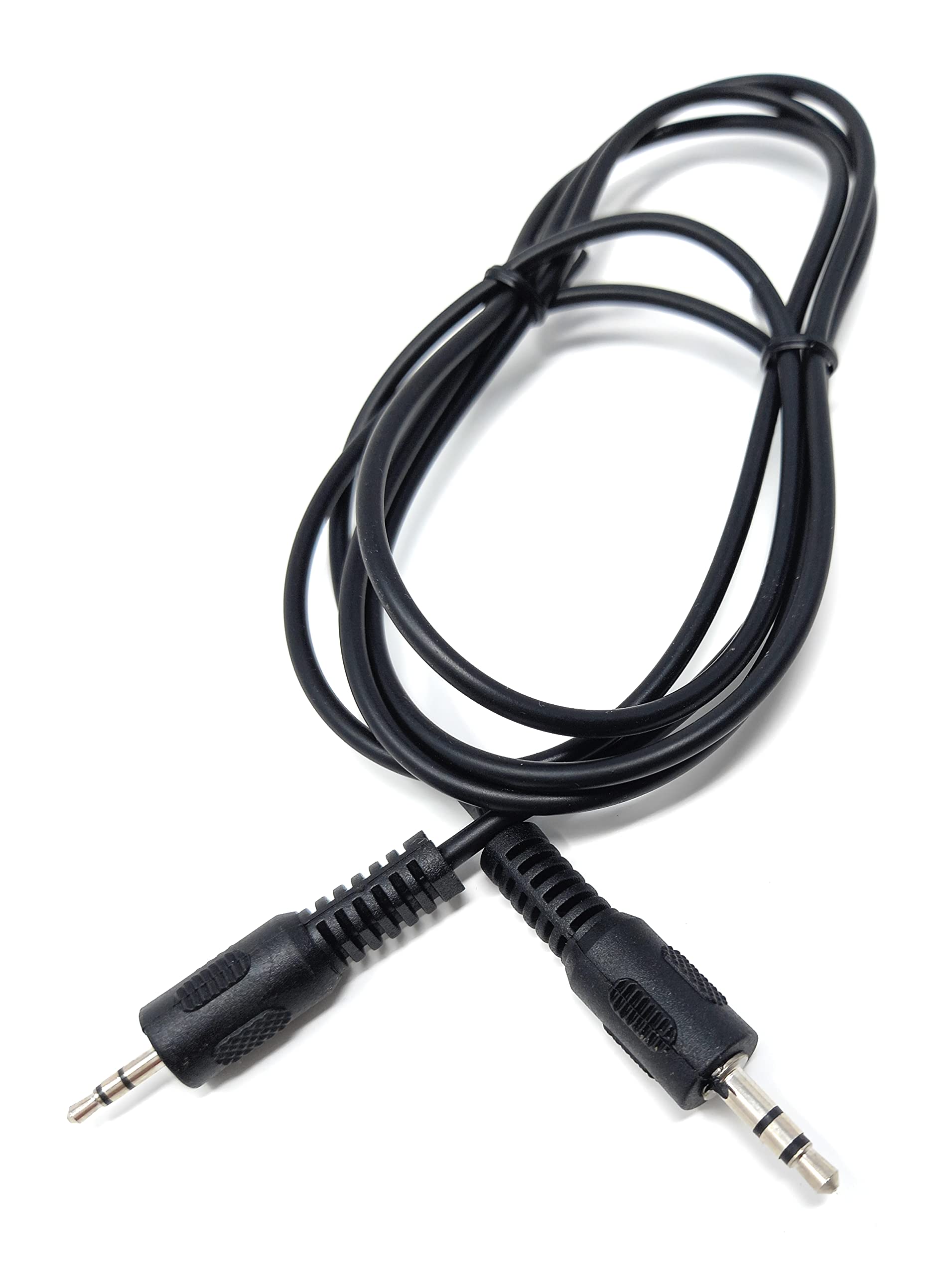 DRUT 2.5mm to 3.5mm 1/8'' Stereo Audio Jack Male to Male Cable, Auxiliary AUX Lead Cord