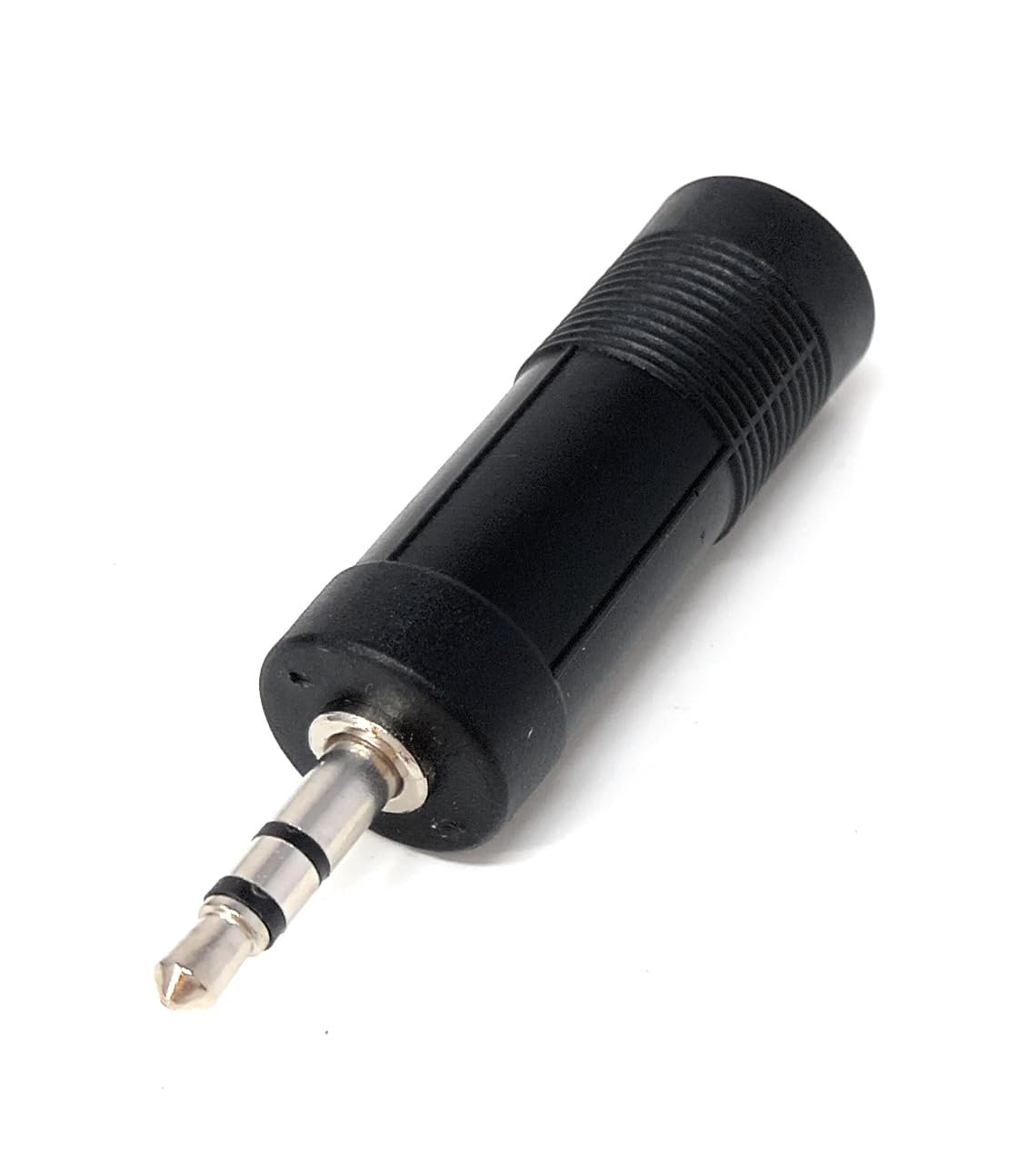 DRUT Audio Adapter, 6.35mm TRS Stereo Jack Socket to 3.5mm Stereo Jack Plug Converter for Headphones, Amplifiers, Mixers, Instruments