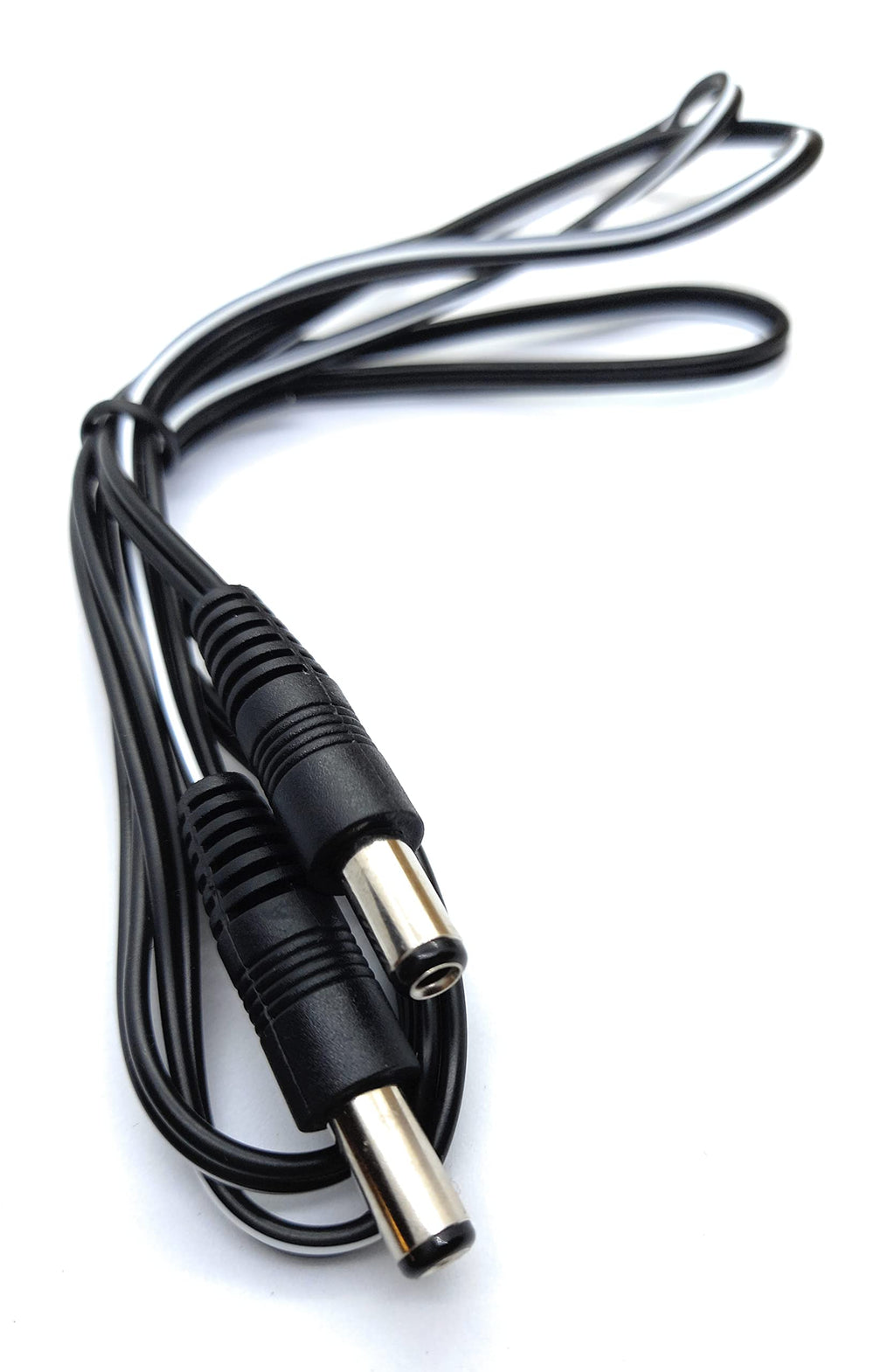 DRUT 2.5mm x 5.5mm Male to Male Power DC Connector Cable Lead for CCTV Camera, LED Lights