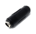 DRUT 5.5mm x 2.5mm DC Power Coupler Female to Female Gender Changer Cable Adapter Connector For CCTV Camera, LED Lights etc.