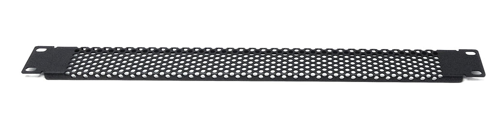 1U Mesh Vented Blanking Plate – Metal Panel for 19-Inch Rack, Server Cabinet, Network Enclosure, Improves Airflow & Cable Management