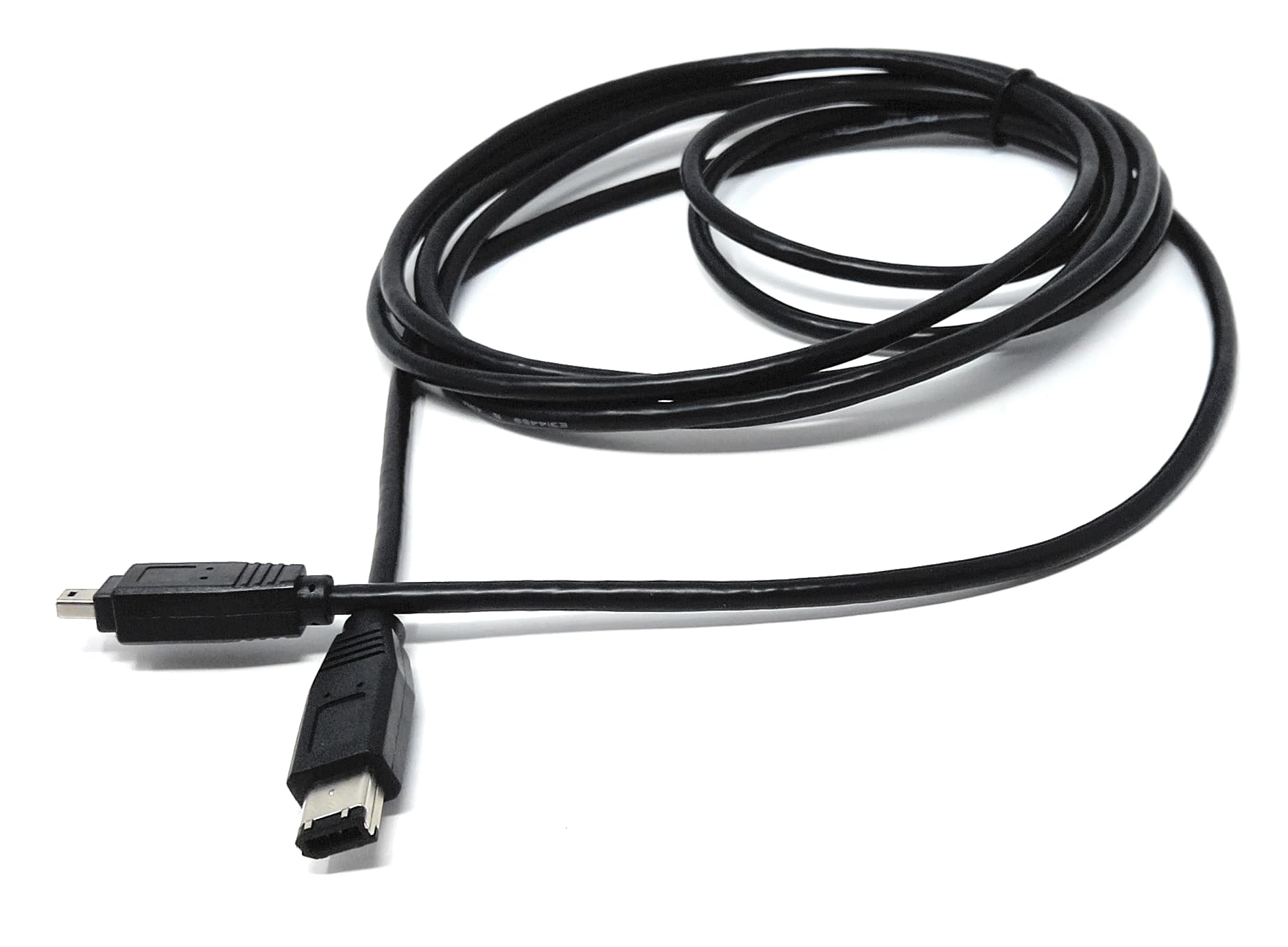 DRUT Firewire 6 Pin to 4 Pin Male Cable (400 IEEE 1394) Lead for Connecting Digital Camera, Camcorders to a PC or Laptop
