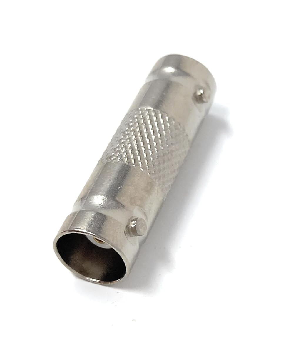 DRUT BNC Female to Female Coupler Connector Adapter for CCTV Camera Video SDI/BNC Cable Joiner Extension, Gender Changer