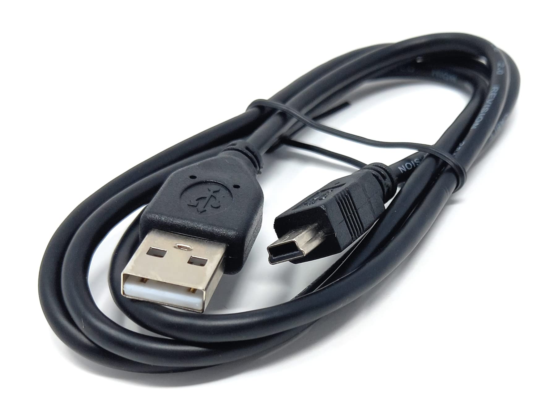 Mini USB to USB 24AWG 2.0 Hi-Speed 2.0 A-Male to Mini-B 5pin Cable Power & Data Lead