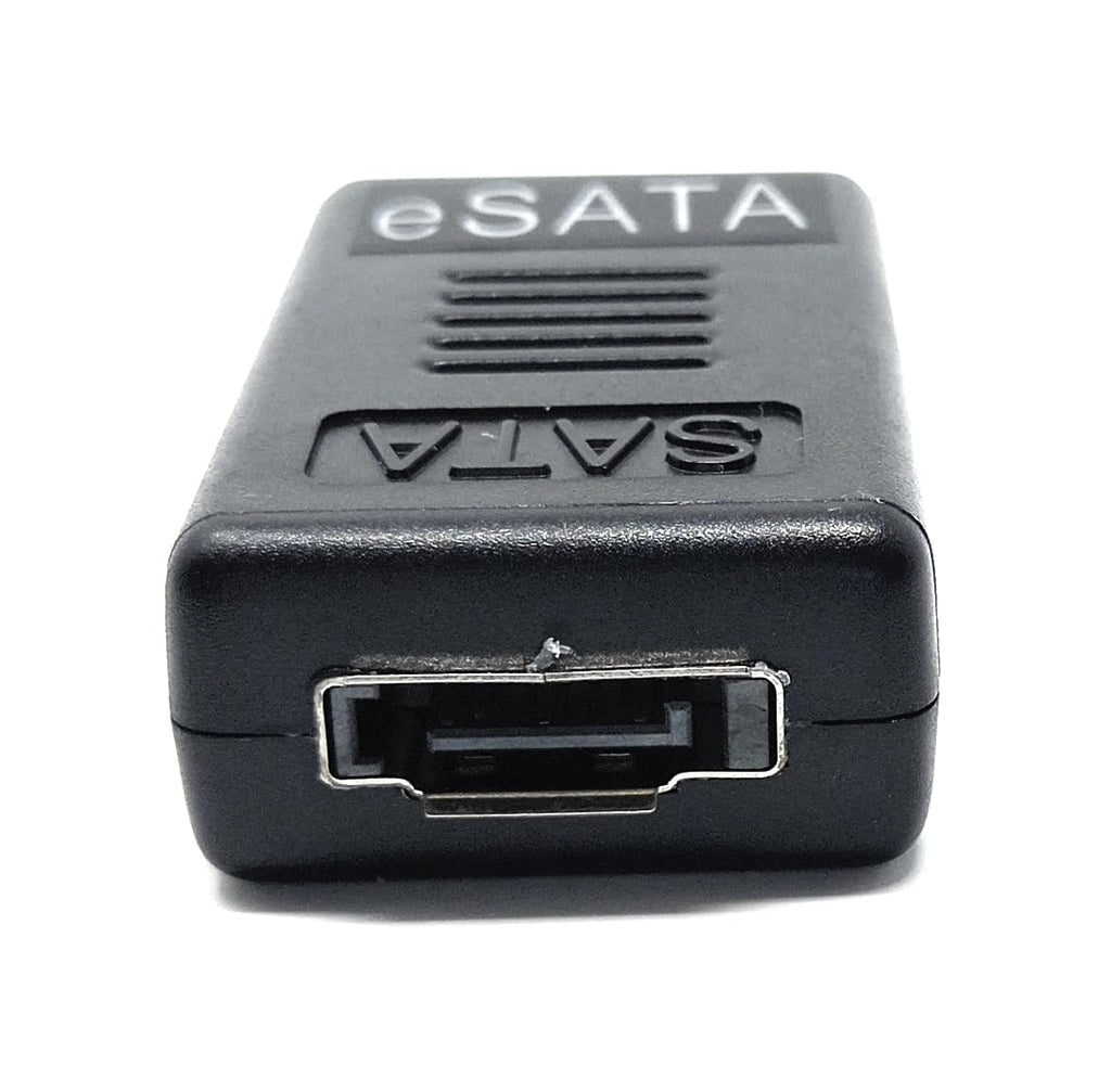 DRUT eSATA to SATA Adapter, Female to Female Coupler