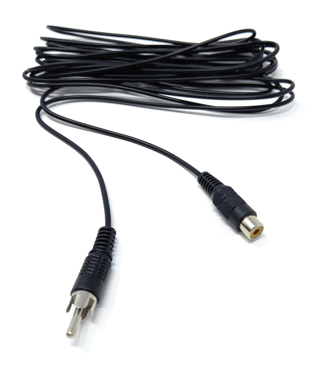 DRUT RCA to RCA Socket Mono Single Phono Extension Cable HI-FI/TV Audio Video Lead Cord