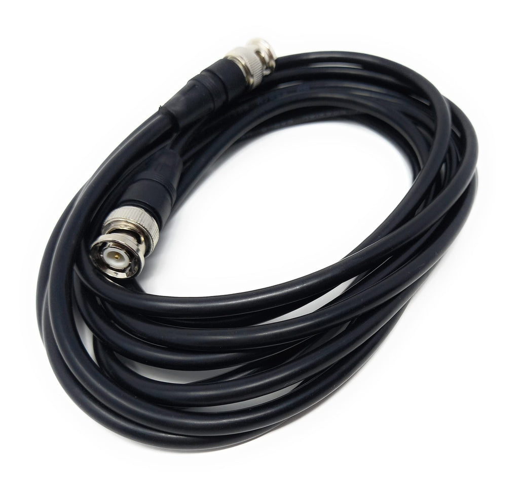 DRUT BNC Male to BNC Male Coax Lead 50 Ohm RG58/58U Coaxial Cable for Analogue and Serial Digital Interface Video Signals and CCTV Camera Equipment