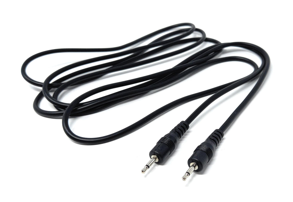 2.5mm Male to 2.5mm Male Mono Jack Plug to Plug Lead Audio Coax Cable