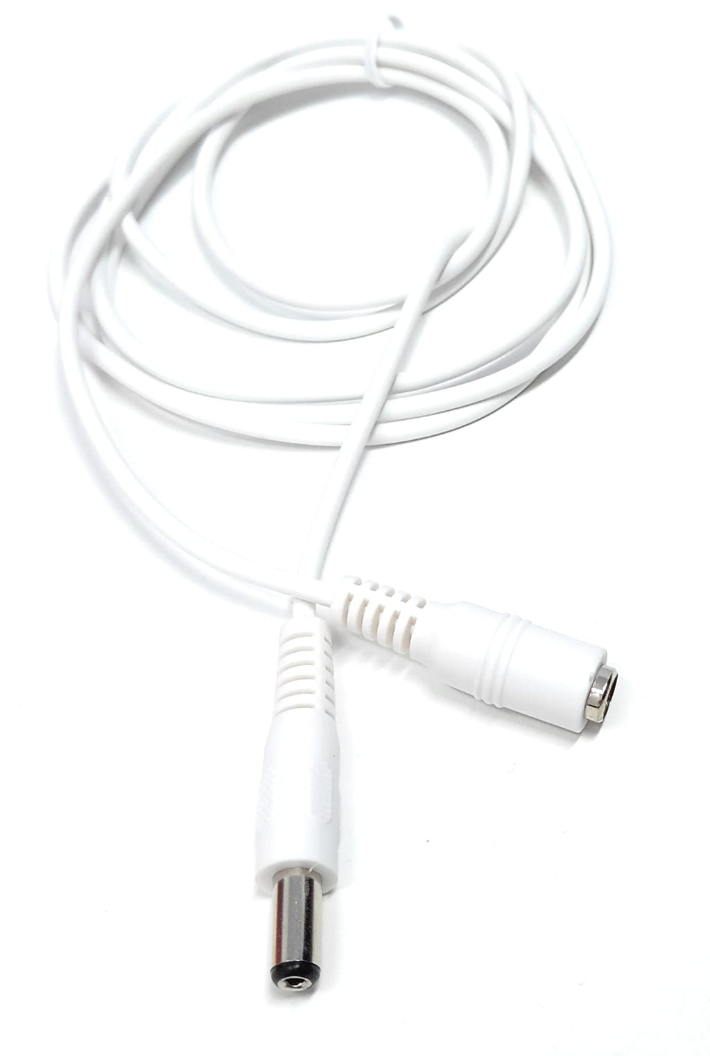 5.5mm x 2.1mm DC Power Plug to Socket, Male to Female CCTV, LED, Modem Router, Music Instruments Extension Lead Cable