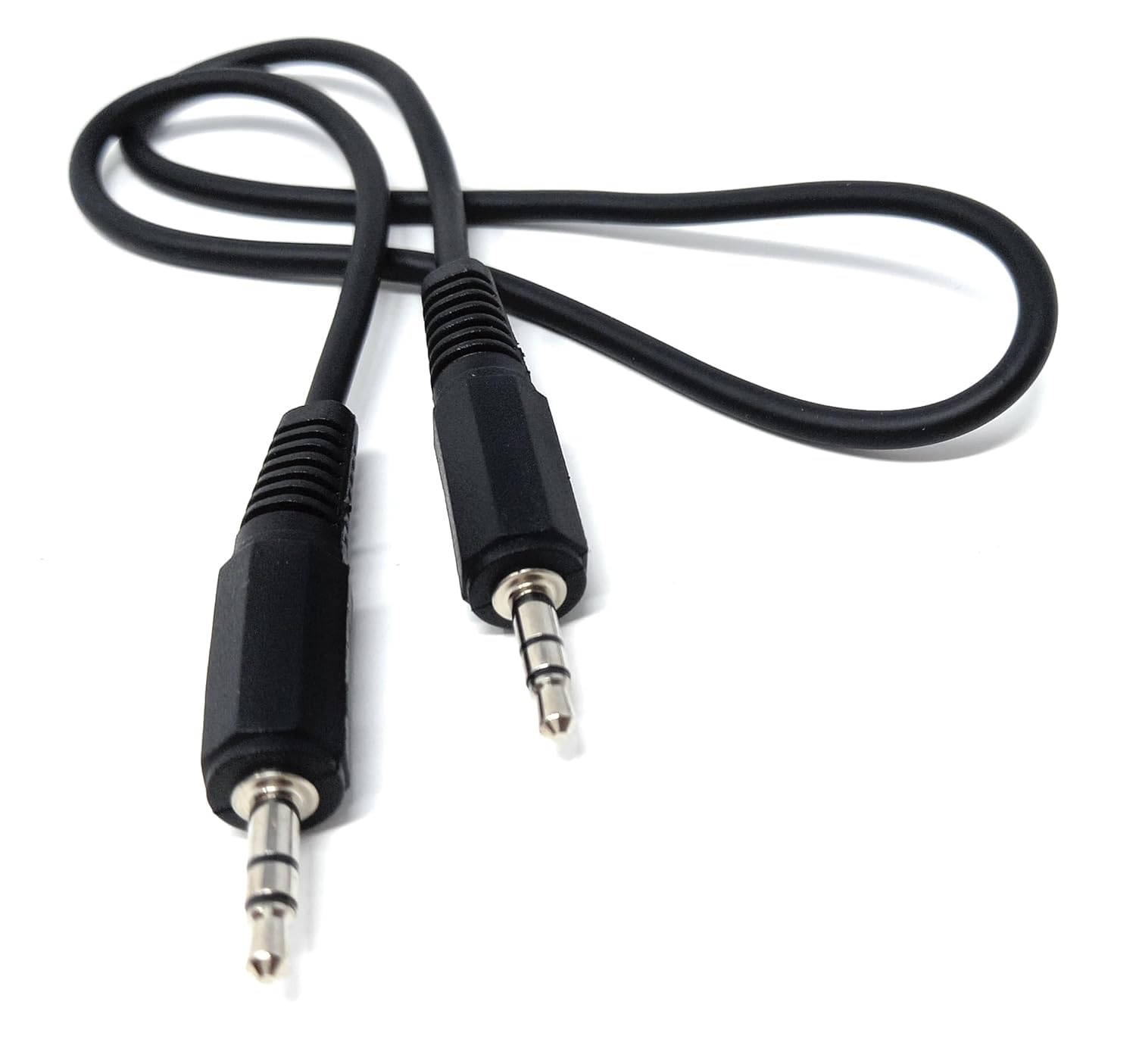 DRUT 3.5mm to 3.5mm Aux Cable Audio Lead Stereo Headphone Mini Jack Male to Male Auxiliary Cord Compatible with Car Audio, TV, PC, Tablet, Laptop, MP3, Speaker