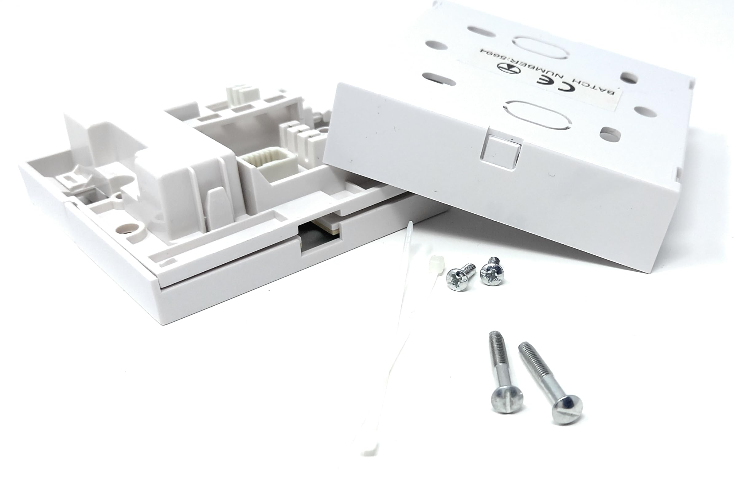 DRUT NTE5a BT Telephone Master Socket with IDC connection & Backbox, VDSL/ADSL Faceplate