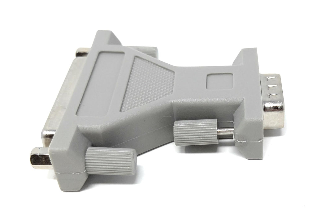 DRUT D9 Male to D25 Female Serial Adapter – 9-Pin to 25-Pin DB RS-232 Connector, D9 Fully Wired for Legacy Devices