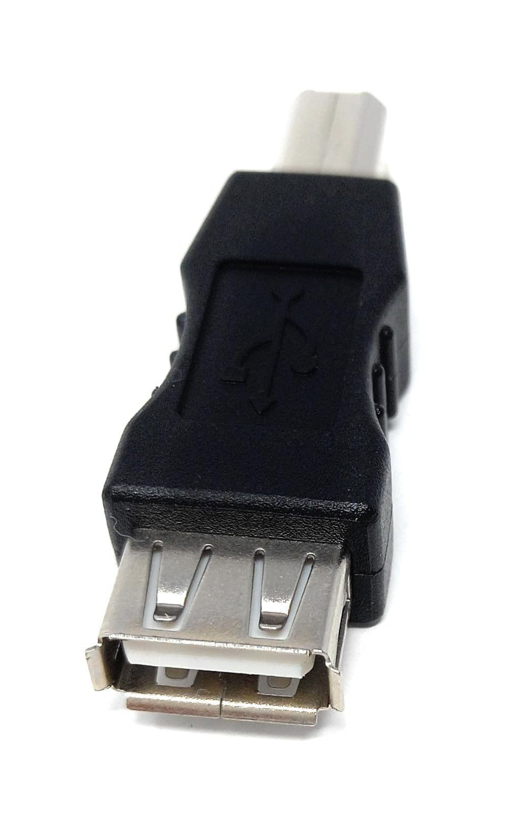 DRUT USB 2.0 A Socket to USB B Printer Male Plug Cable Converter Adapter Nickel Plating with Gold Contacts