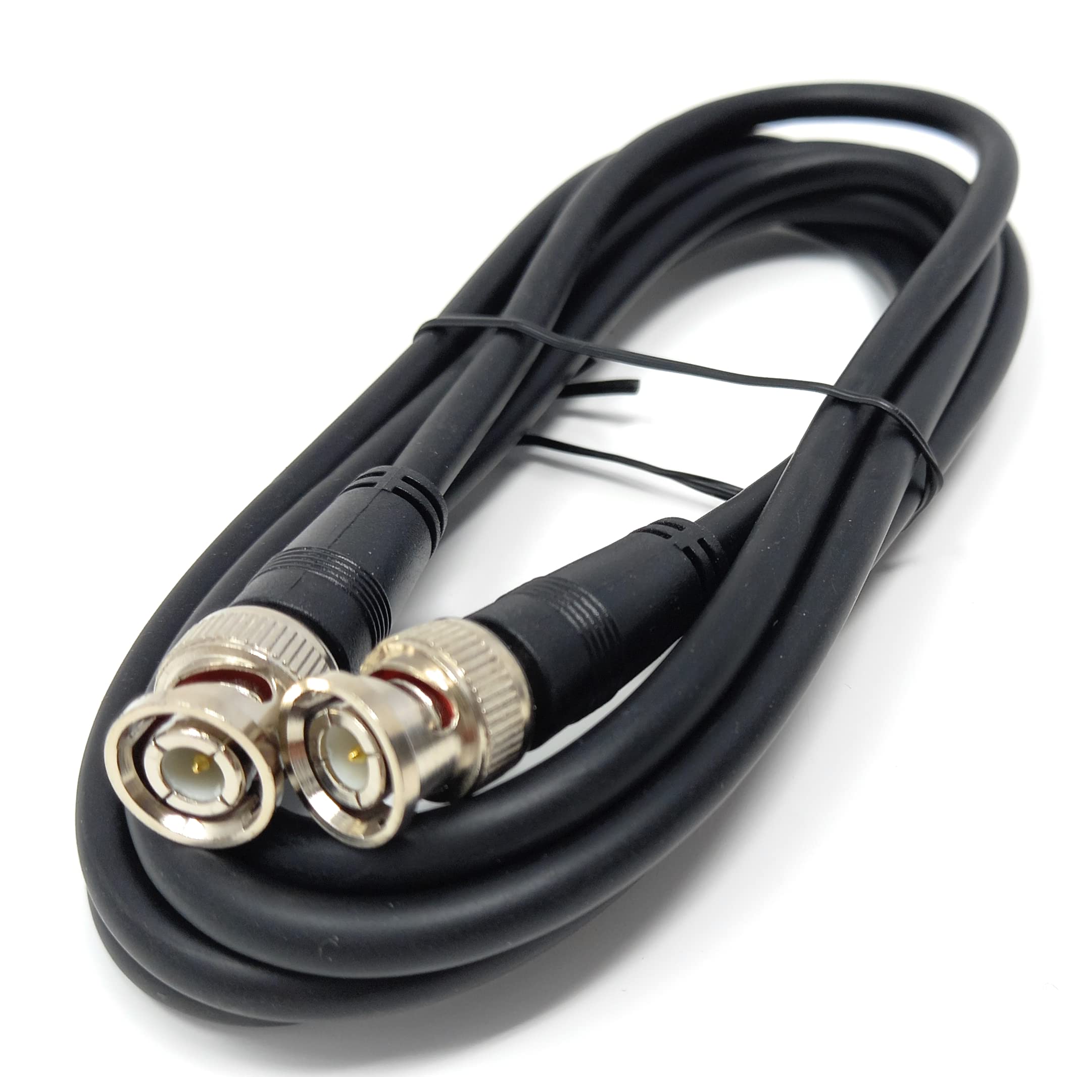 DRUT BNC to BNC Cable Lead, Coaxial RG59/RG59U 75ohm for CCTV Video Camera, Male to Male Plugs