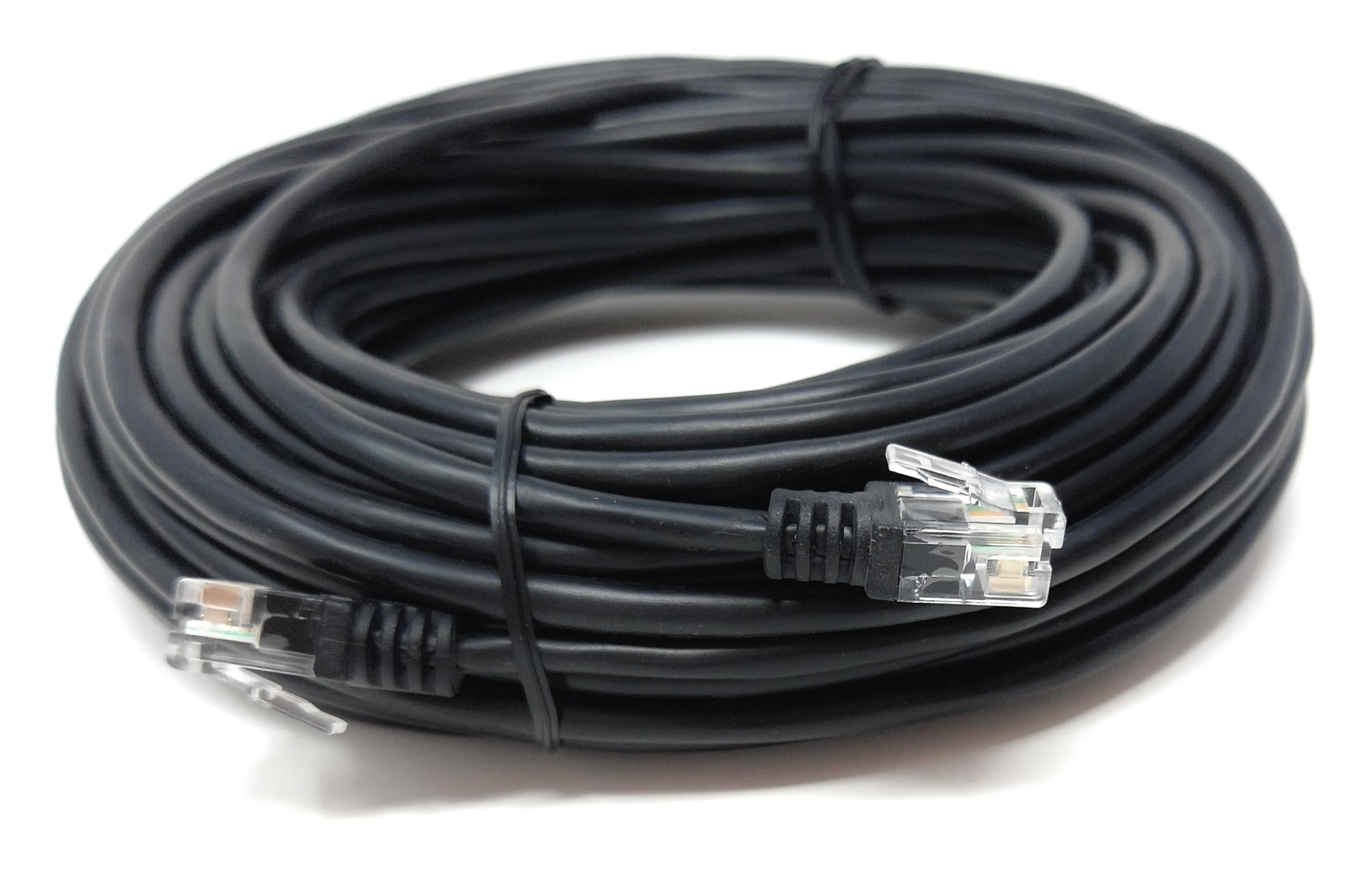 RJ11 to RJ11 ADSL 2 High Speed Broadband Modem Telephone Cable Transmits Data Up to 100 Mbits/sec, 26 AWG Supports Analogue or Digital (DSL/ISDN) Applications