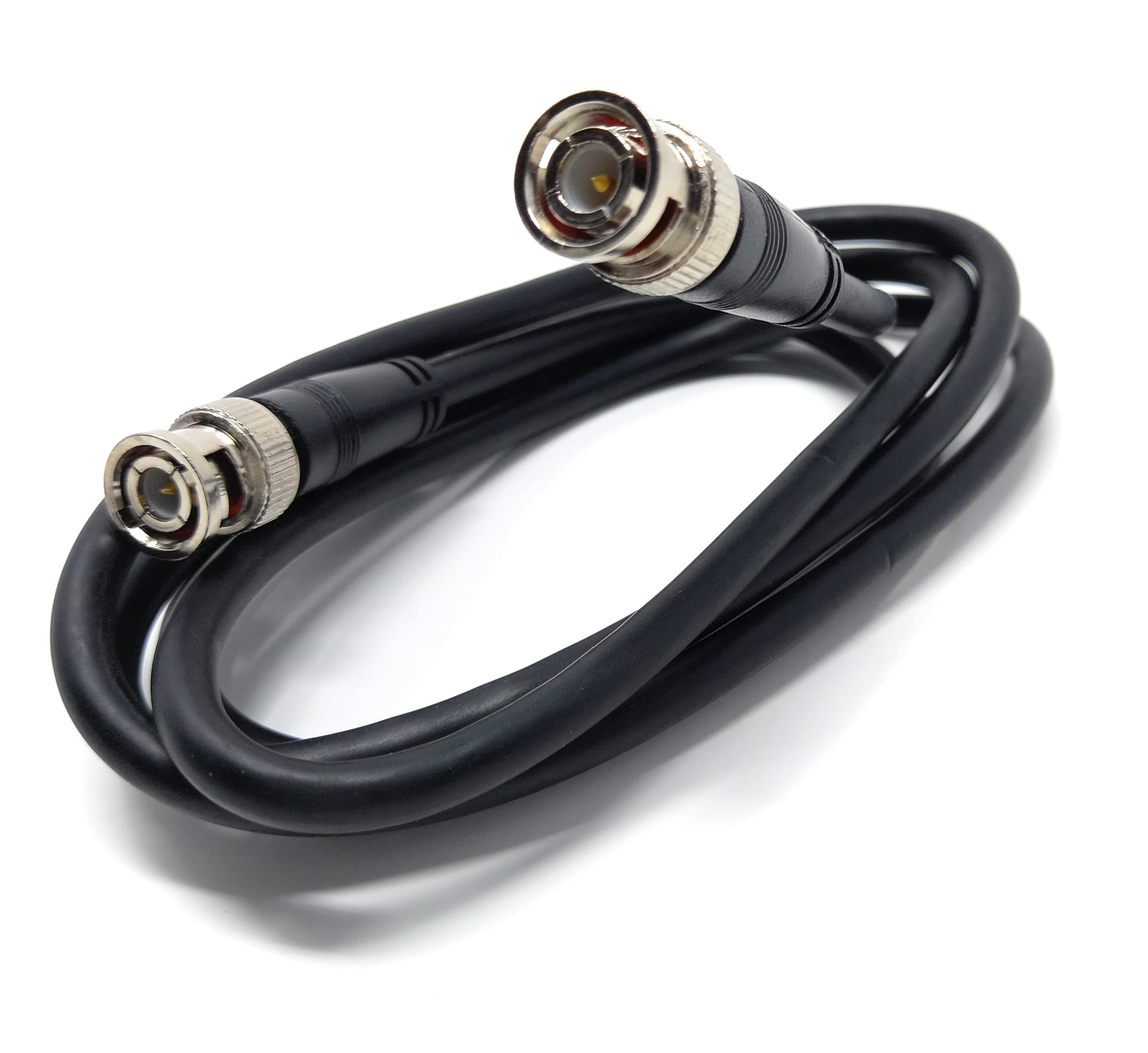 DRUT BNC to BNC Cable Lead, Coaxial RG59/RG59U 75ohm for CCTV Video Camera, Male to Male Plugs