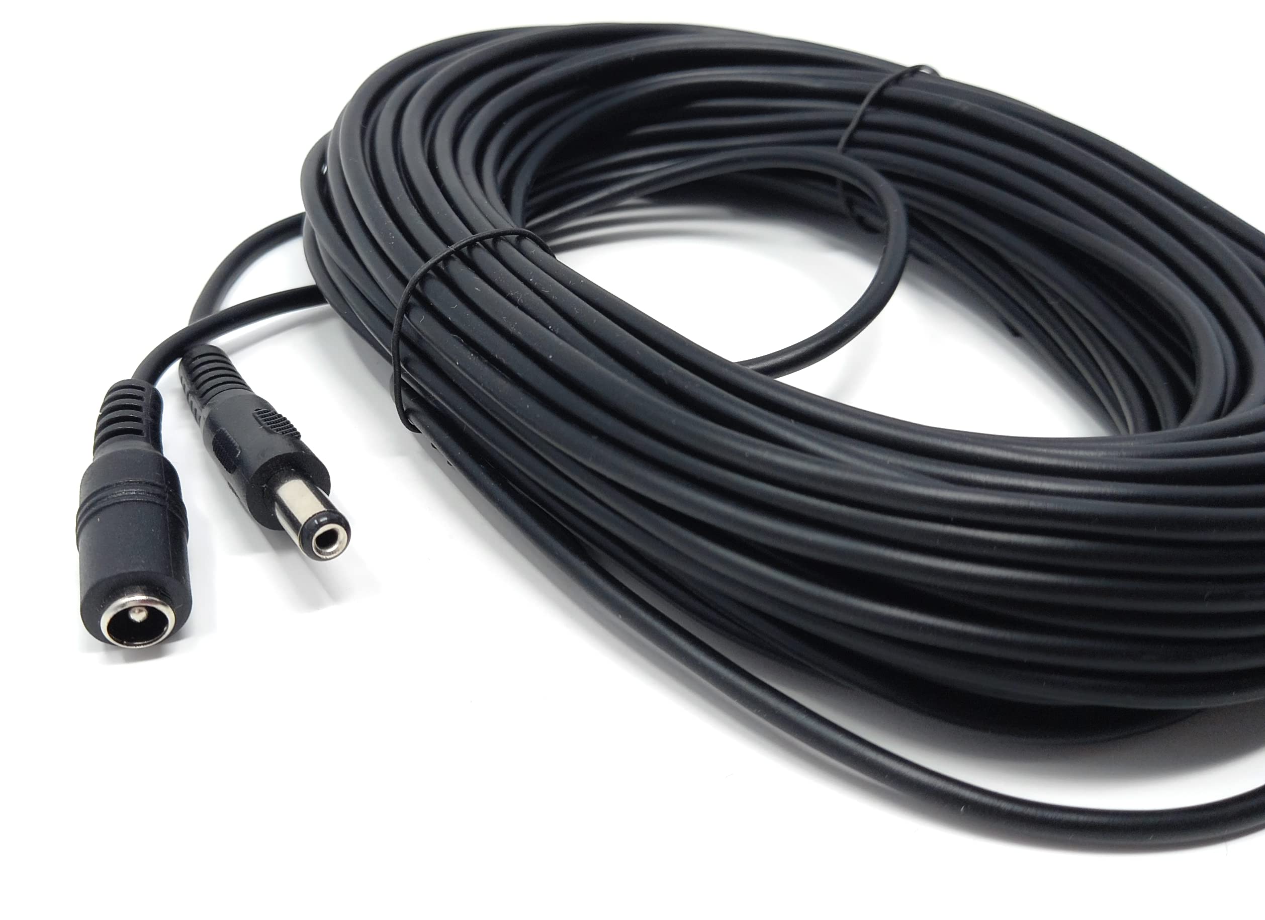5.5mm x 2.1mm DC Power Plug to Socket, Male to Female CCTV, LED, Modem Router, Music Instruments Extension Lead Cable