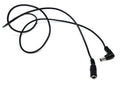 DRUT 5.5mm x 2.1mm Right Angled DC Power Male to Female Lead for Security Camera, LED Strip, CCTV IP Surveillance, Solar Panel, Music Instruments Extension Cable