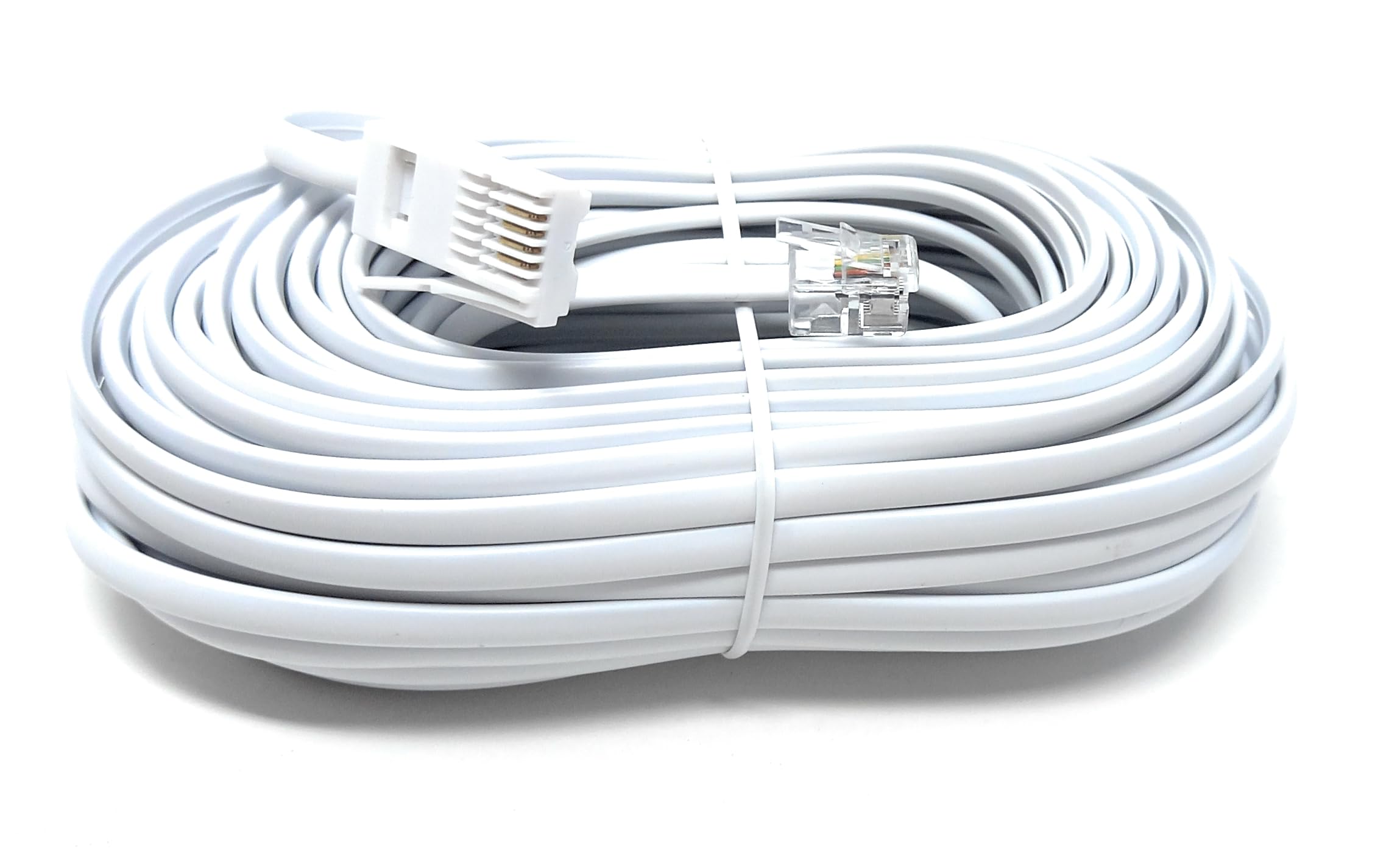 DRUT BT to RJ11 4 Wire (431A) Male to Male UK Telephone Modem Lead Cable