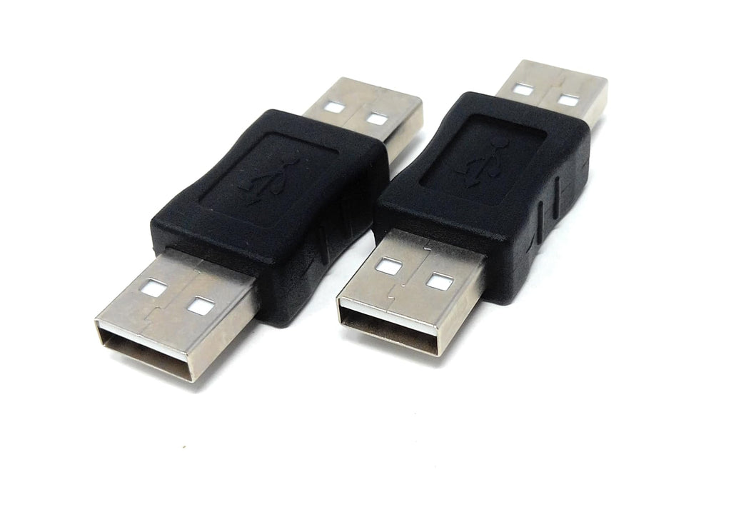 DRUT USB Coupler 2.0 Male to Male Converter Adapter Connector, Gender Changer, Cable Lead Joiner